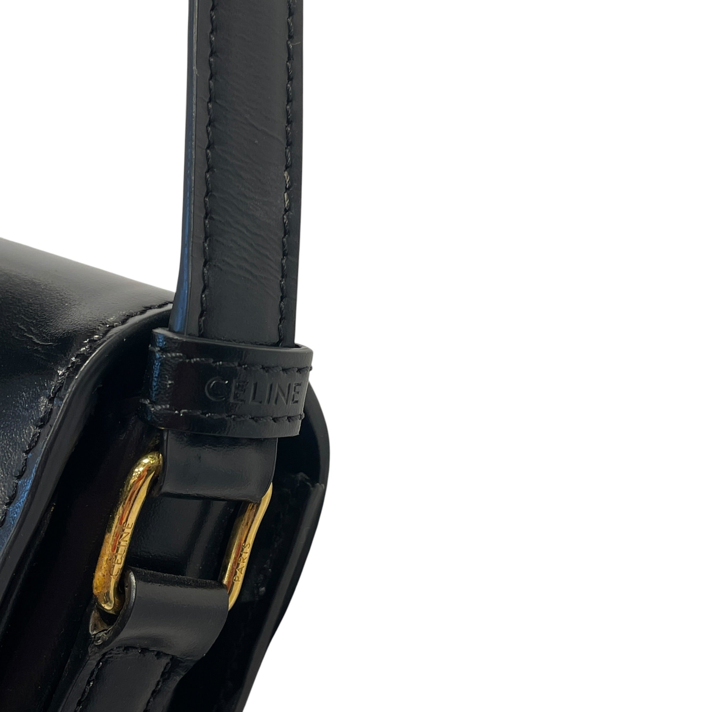 CELINE/Cross Body Bag/Leather/BLK/TRIOMPHE view 10