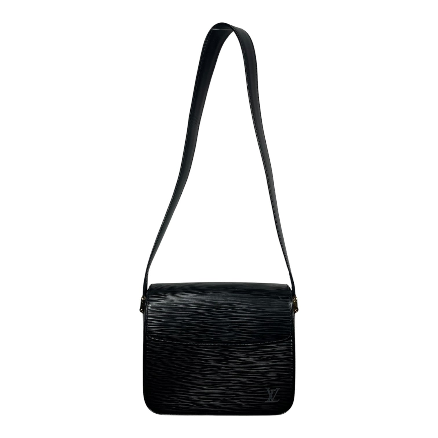 LOUIS VUITTON/Cross Body Bag/Leather/BLK/EPI LEATHER BUCI SMALL view 1