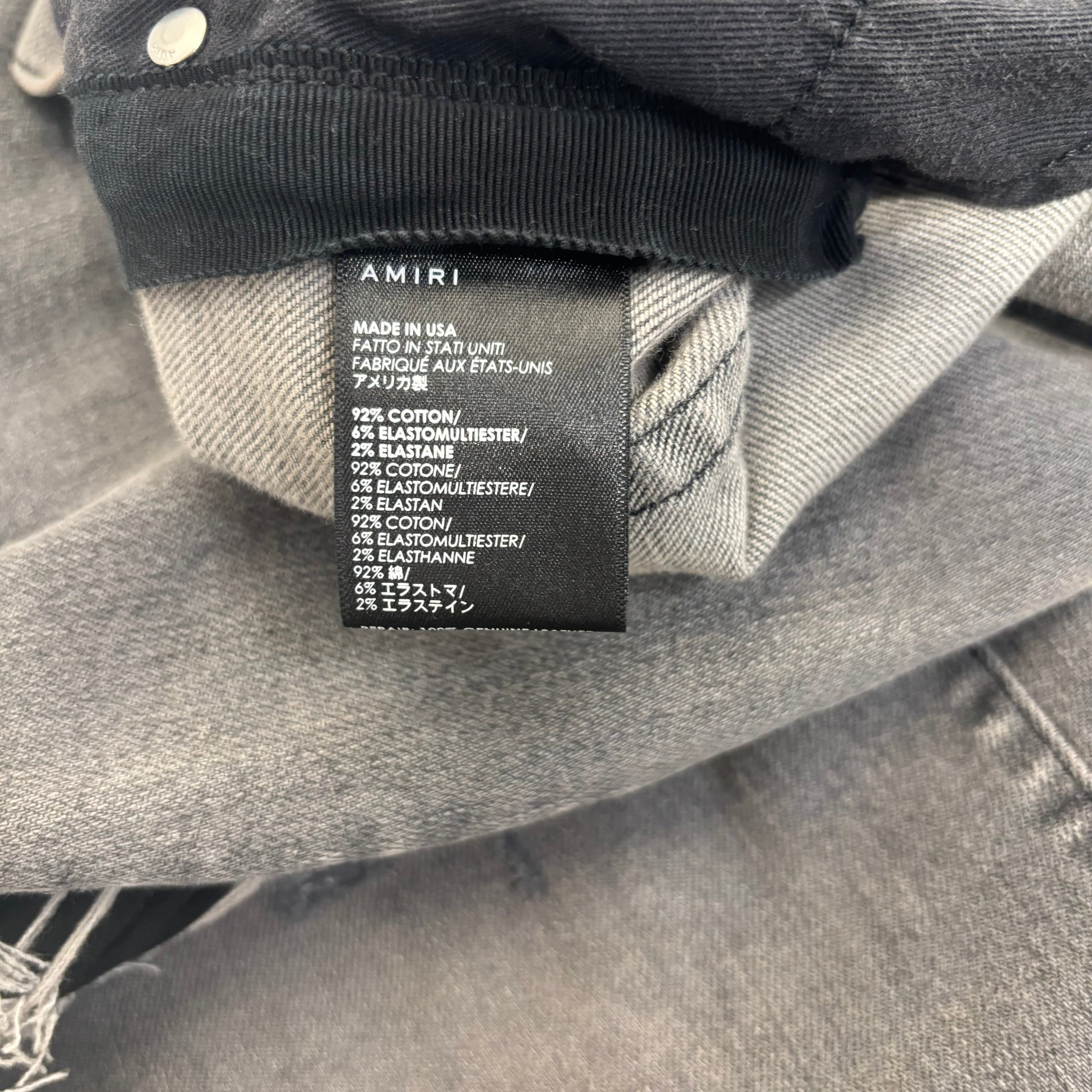 AMIRI/Skinny Pants/36/Denim/GRY/ view 4