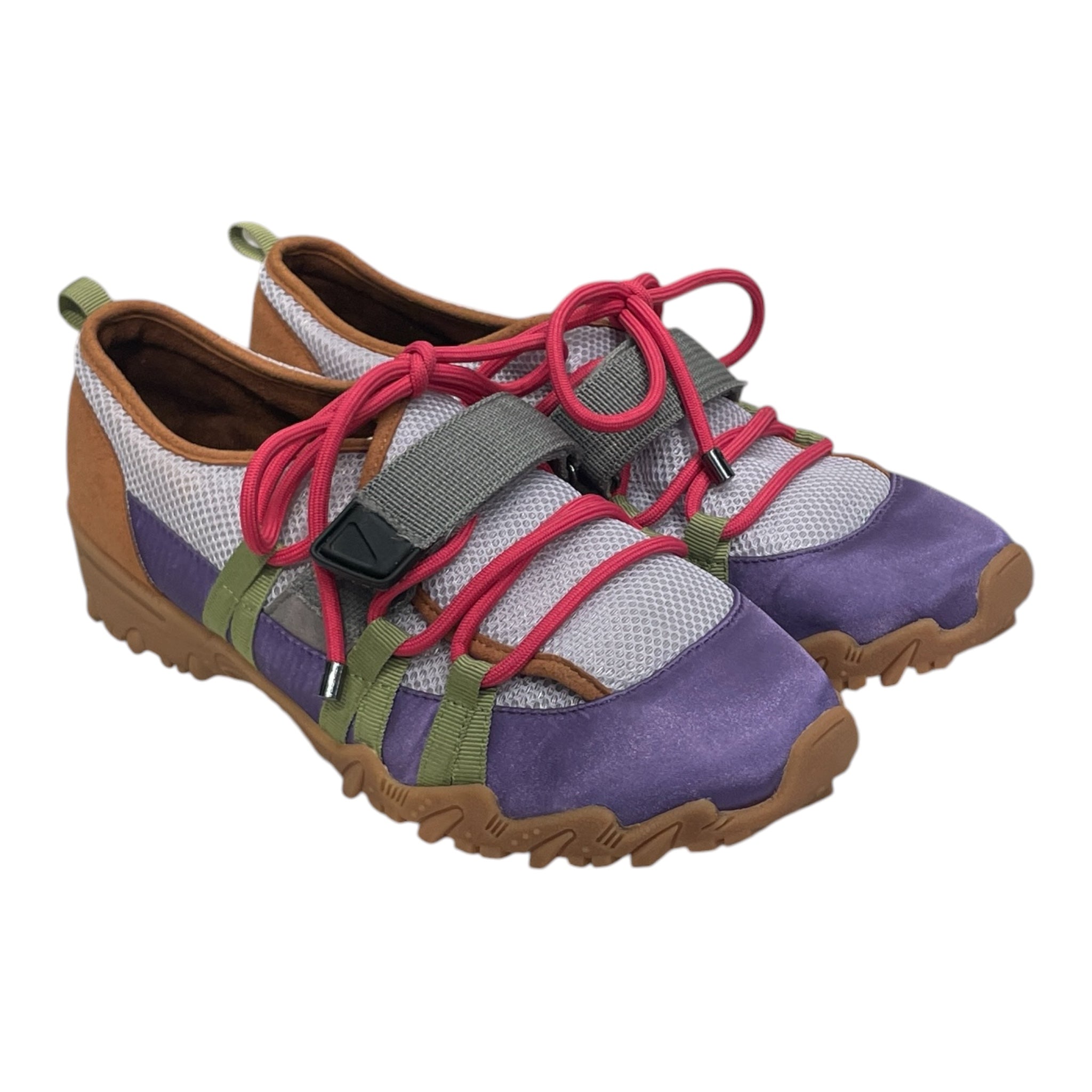 Dream/Low-Sneakers/US 9/Cotton/PPL/VELCRO STRAP PURPLE MIX view 1