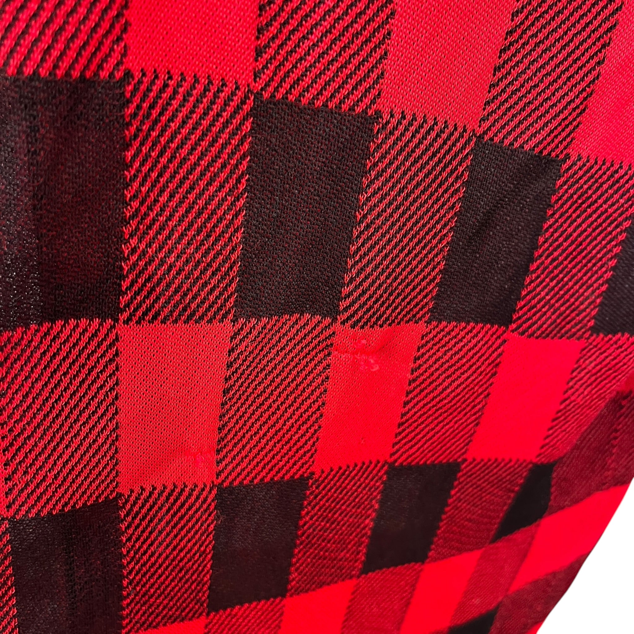 BALENCIAGA/SS Shirt/L/Cotton/RED/Plaid/RED & BLACK PLAID BUTTONDOWN view 7
