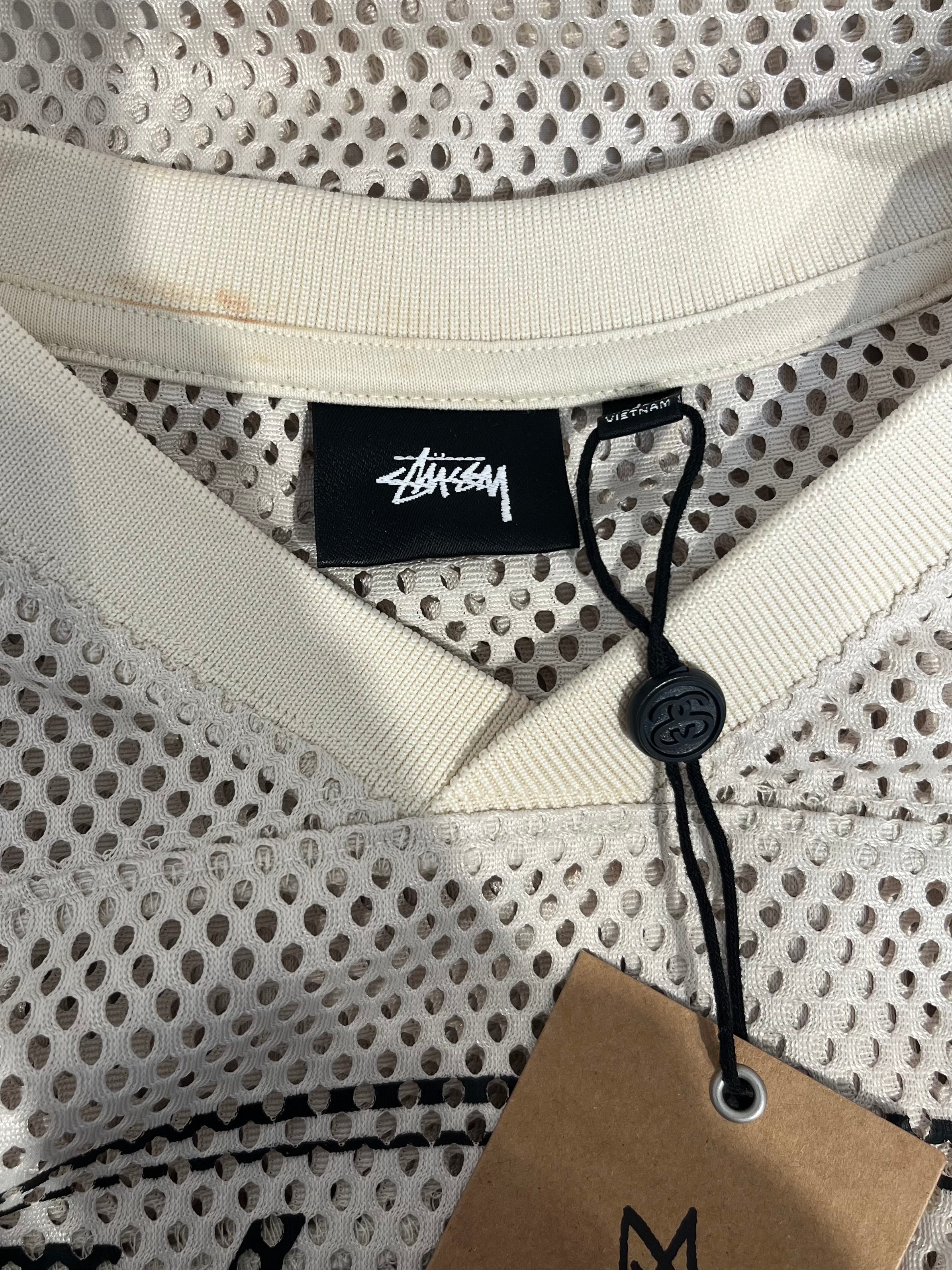 STUSSY/LS T-Shirt/L/Polyester/BEG/PRINTED JERSEY LS view 3