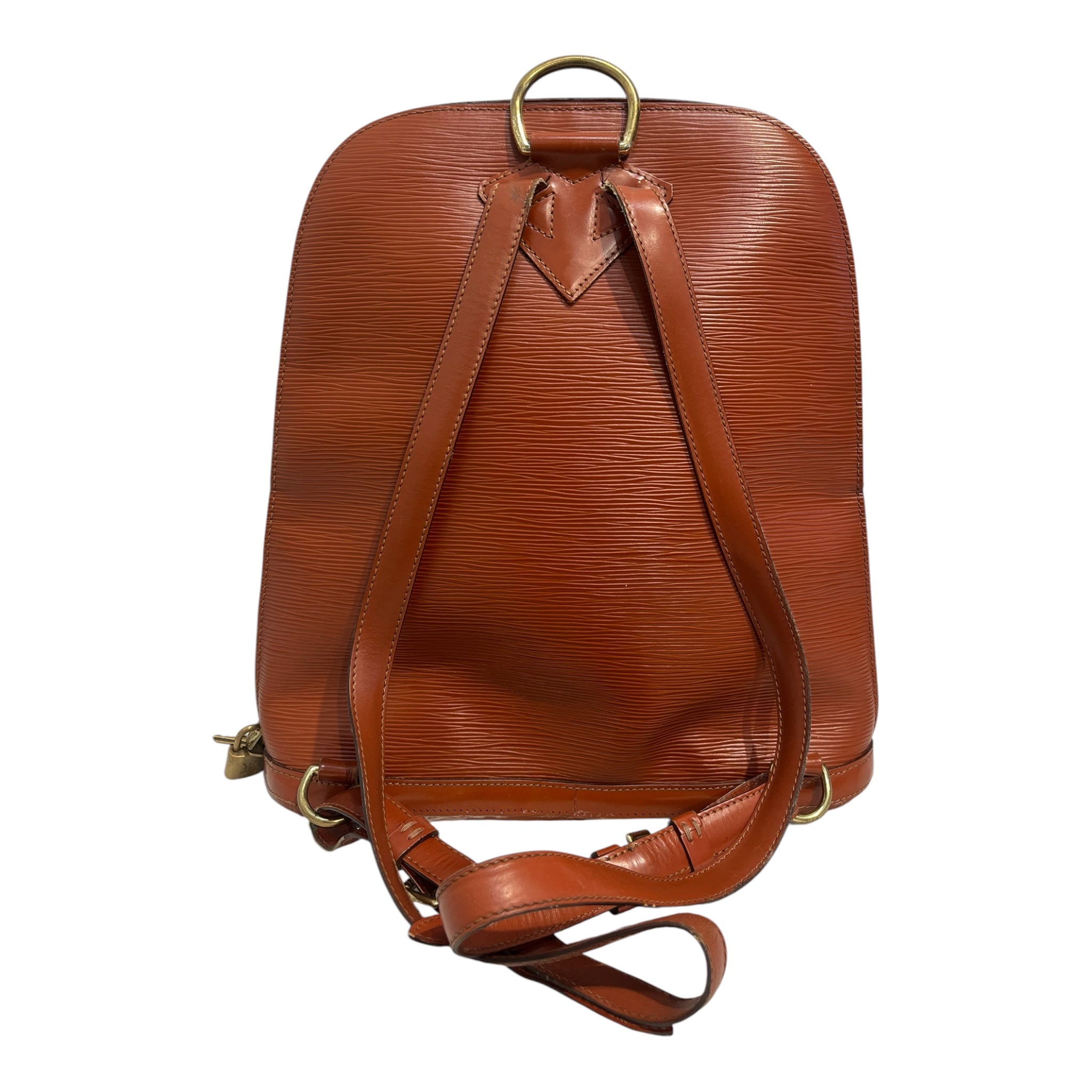 LOUIS VUITTON/Bag/Leather/BRW/EPI LEATHER BACKPACK view 2