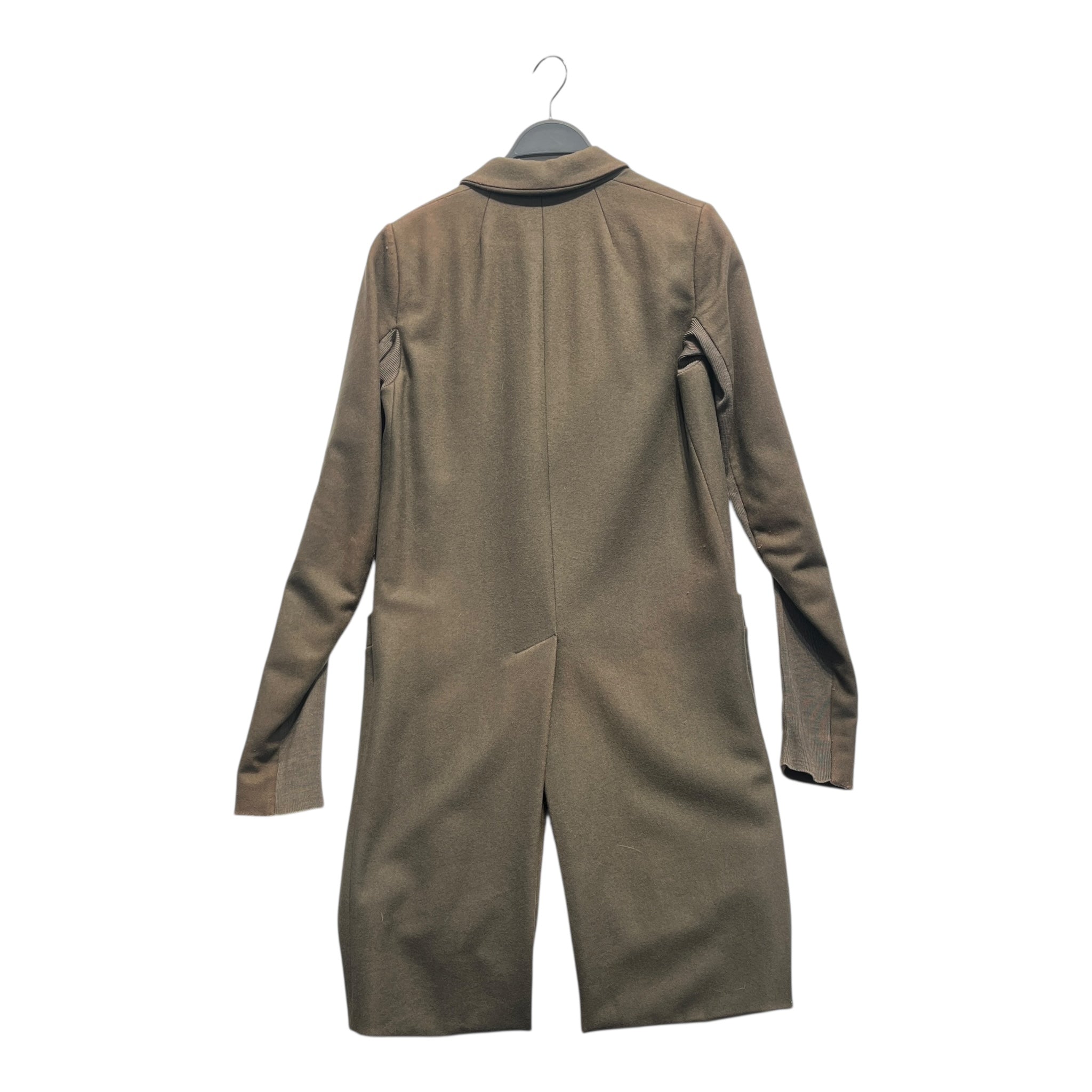 Rick Owens/Coat/6/Wool/BRW/SILK LINING/ PATINA ON WOOL view 6