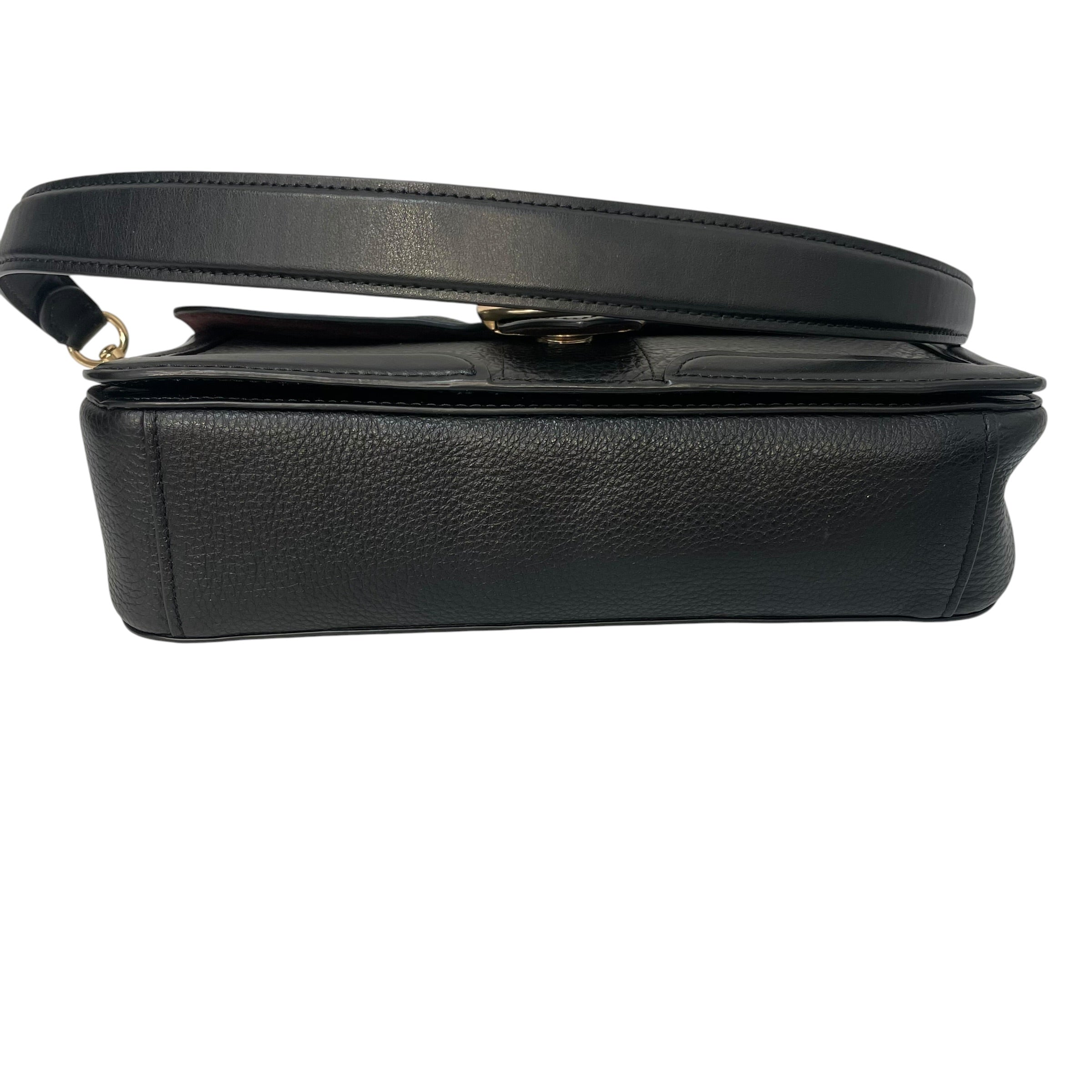 COACH/Bag/Leather/BLK/GEORGIE SHOULDER BAG view 3