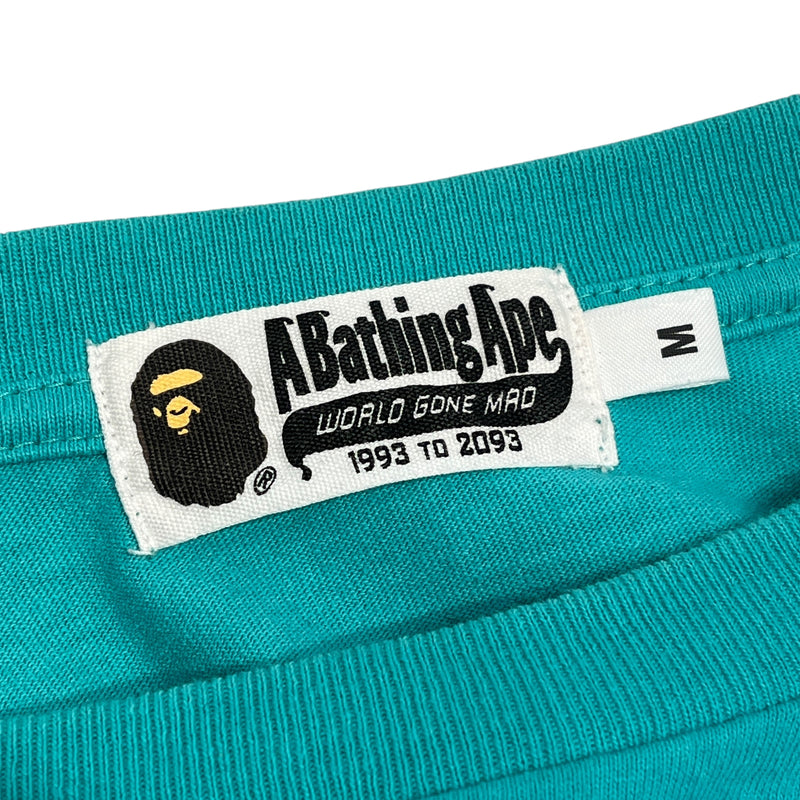 A BATHING APE/T-Shirt/M/Cotton/BLU/COURT BATTLES