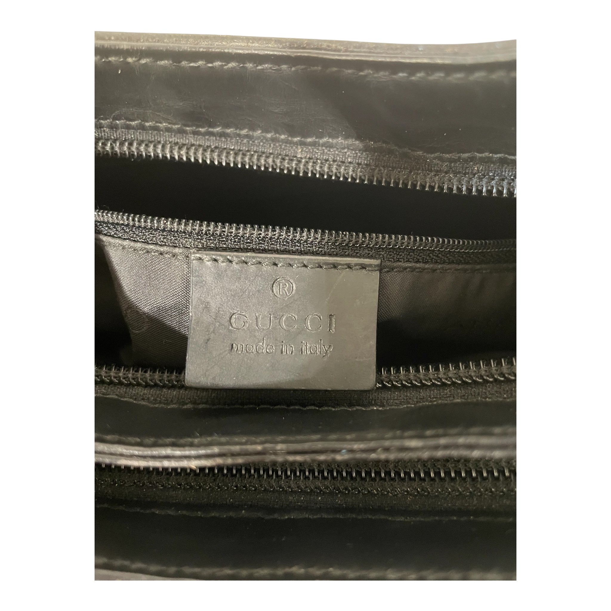 GUCCI/Hand Bag/Leather/BLK/GUCCI BY TOMFOD W/METAL HANDLE view 5