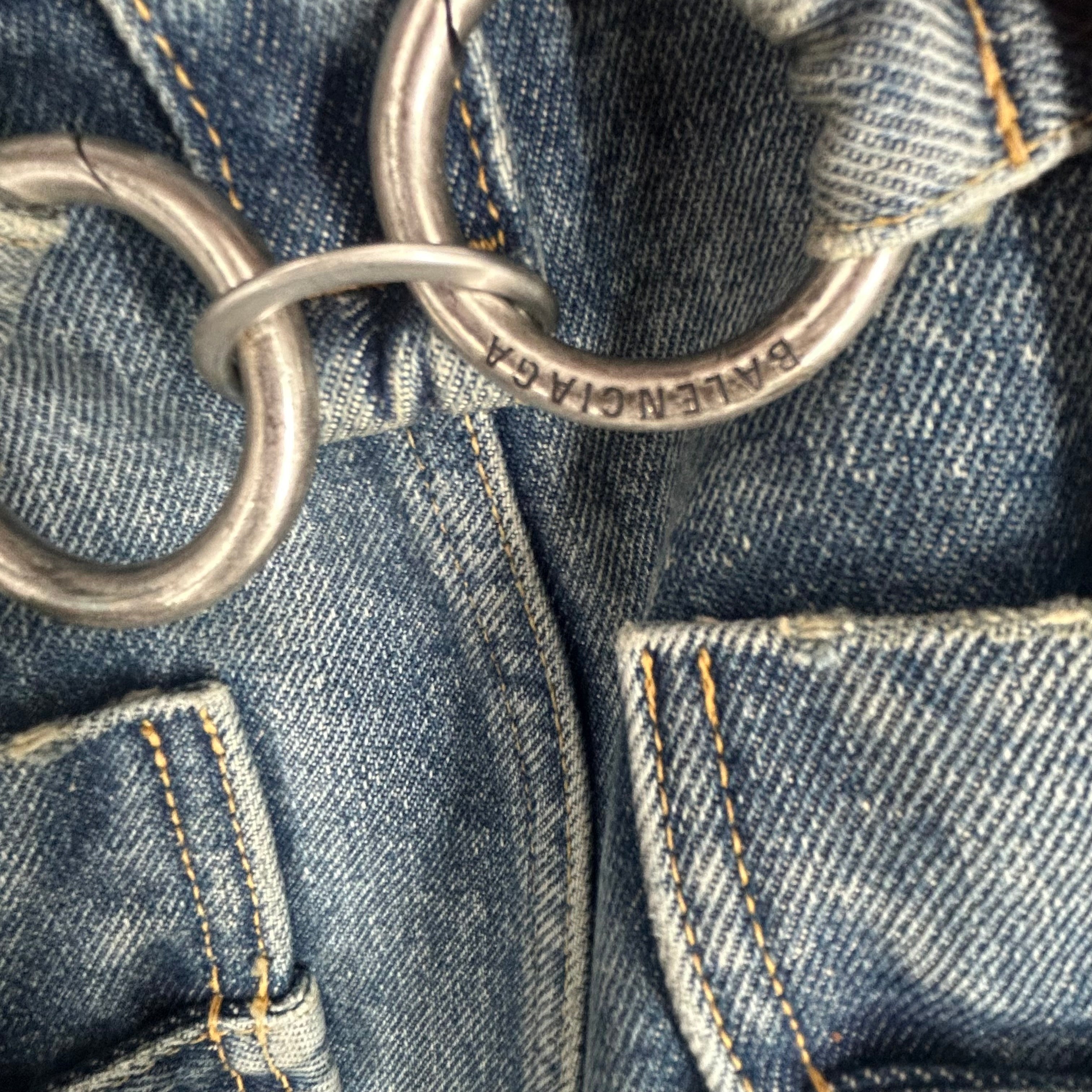 BALENCIAGA/Cargo Pants/29/Denim/BLU/JP57 2021 01097 view 6