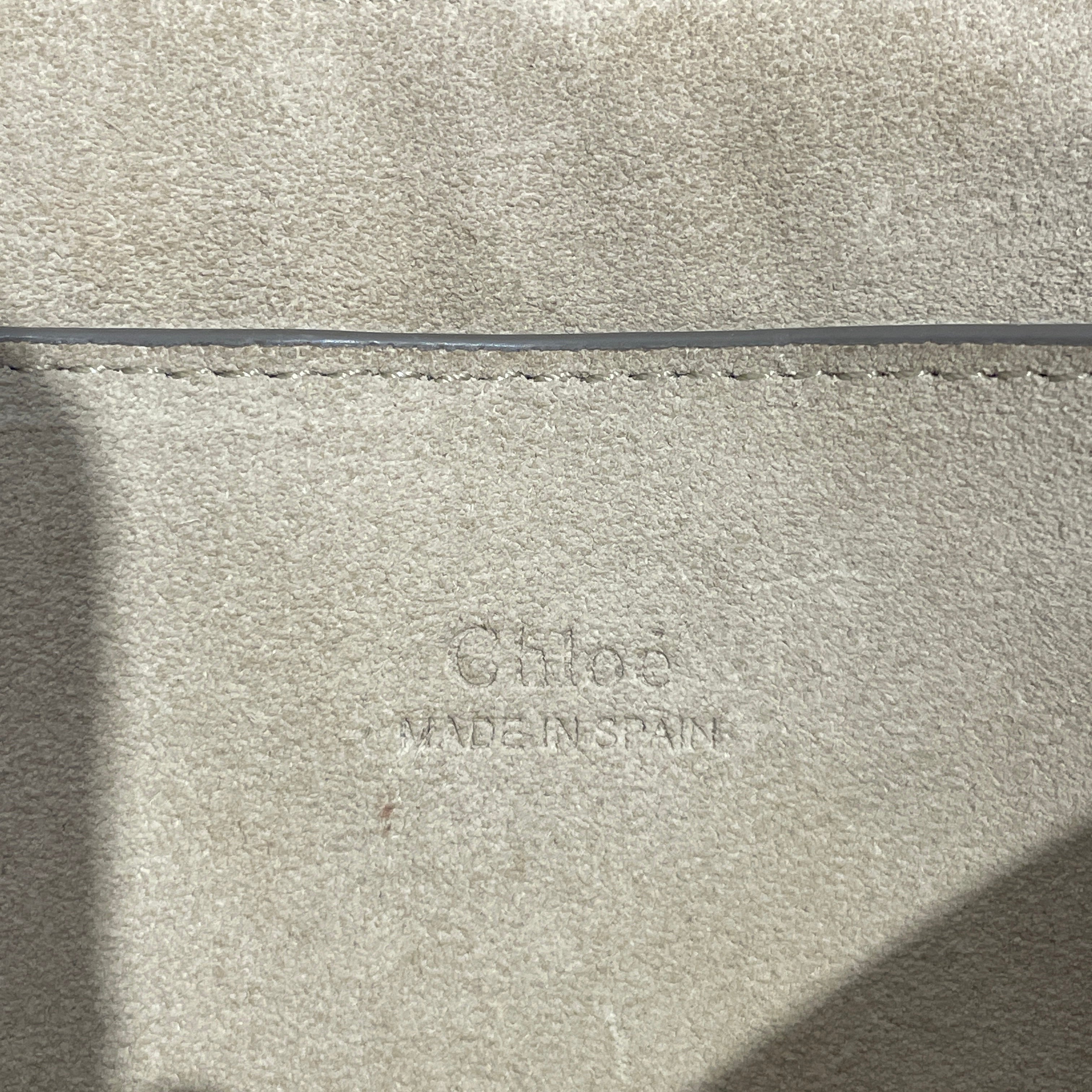 Chloe/Hand Bag/Suede/BRW/FAYE SUEDE SHOLDER BAG view 8