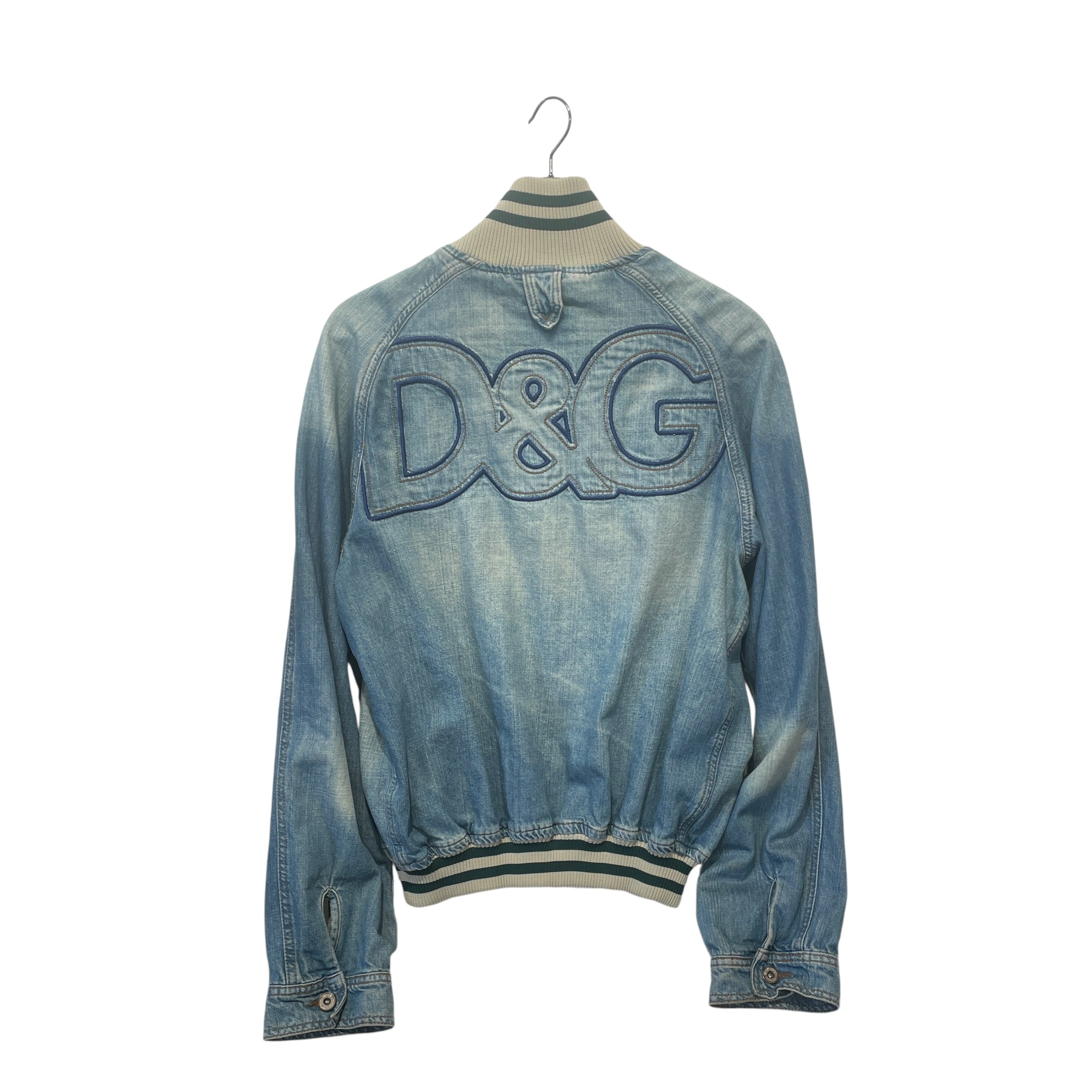 DOLCE&GABBANA/Track Jkt/Border/Denim/BLU/SS2005 DENIM TRACK JACKET view 2