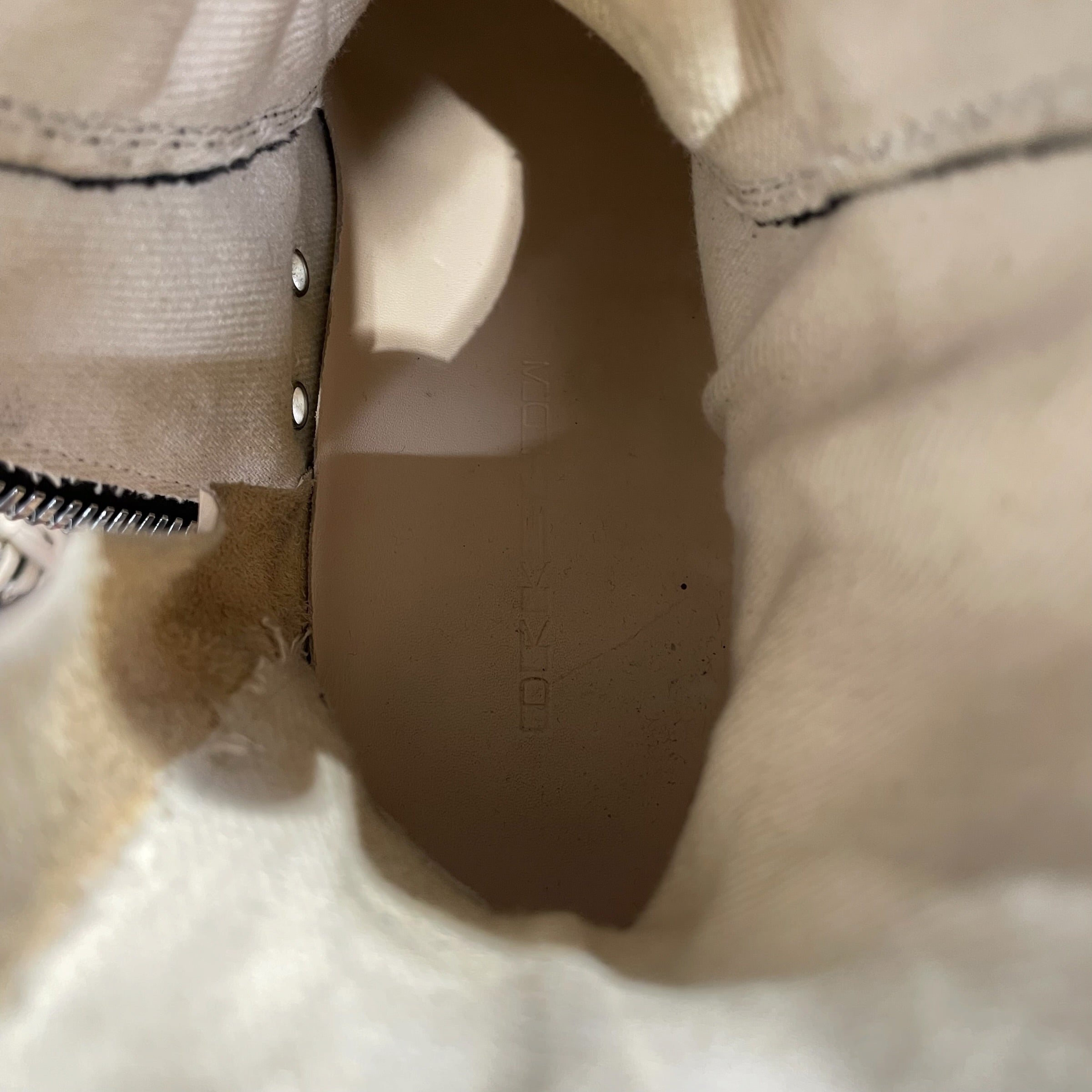 RICK OWENS DRKSHDW/Hi-Sneakers/EU 37/BLK/ramone hightop stacked sneaker view 9