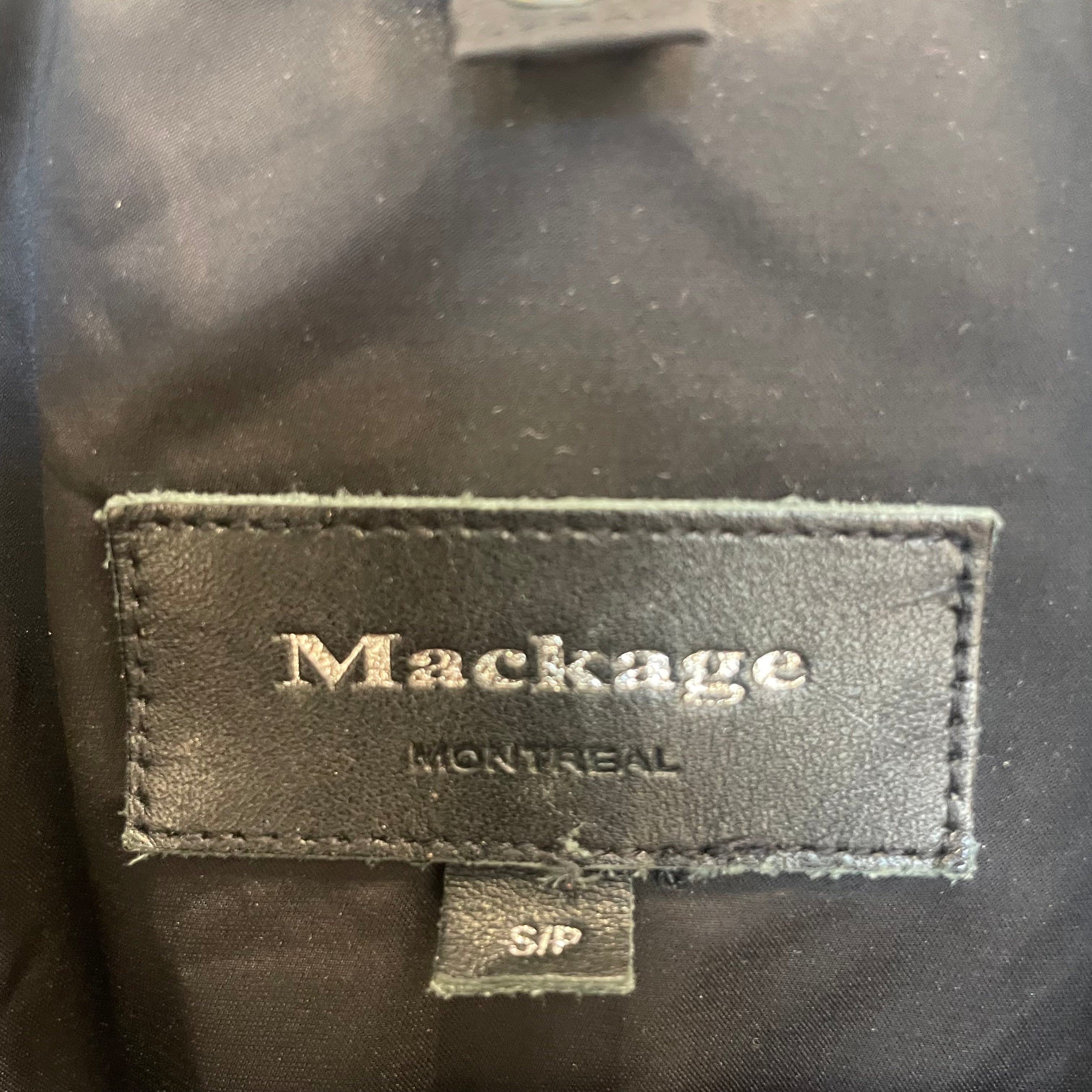 MACKAGE/Trench Coat/S/Nylon/BLK/BELT TIE/ARM/POCKET ZIP/125159 view 5