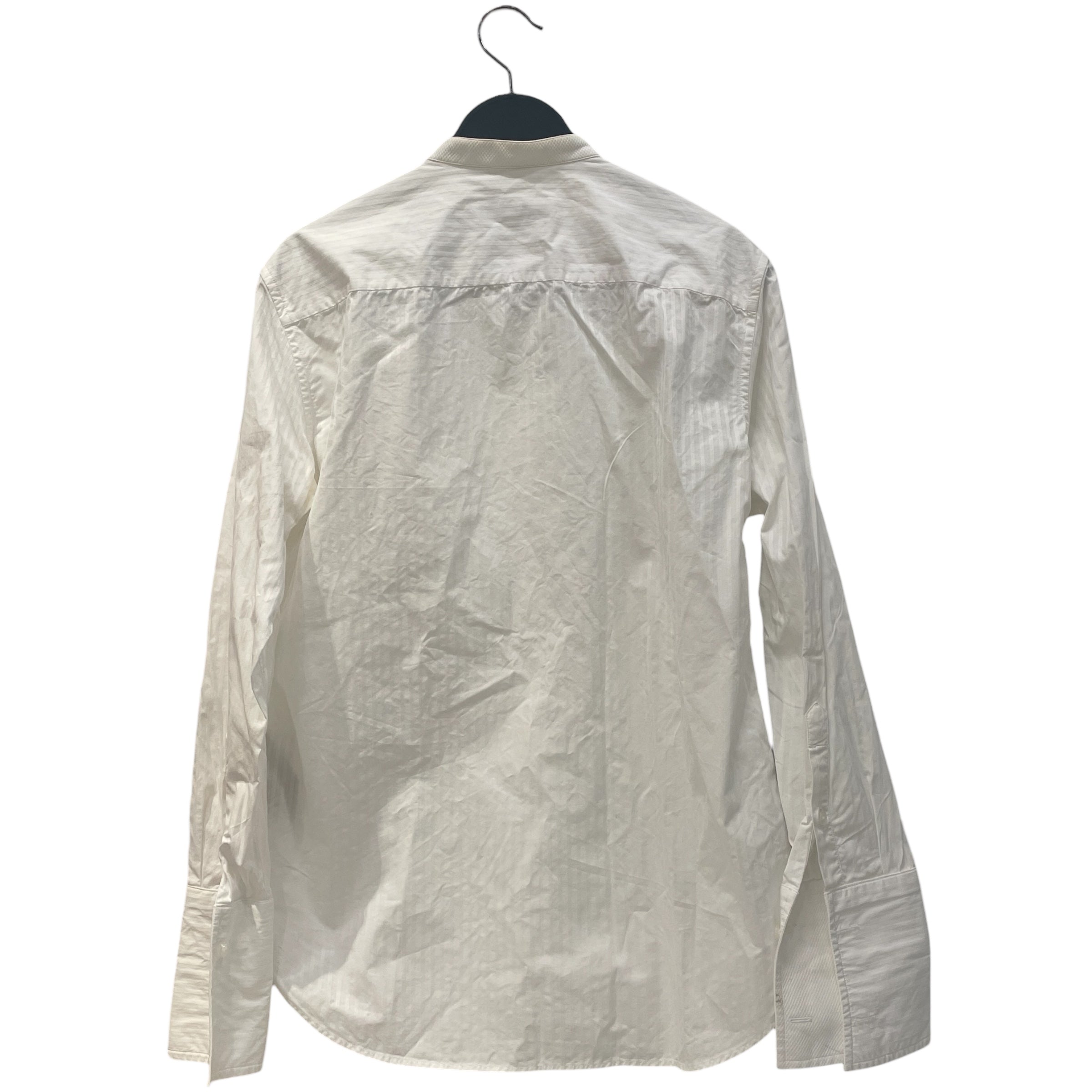 BURBERRY/Shirt/4/Stripe/Cotton/WHT/CONTRAST PANEL FRONT view 2