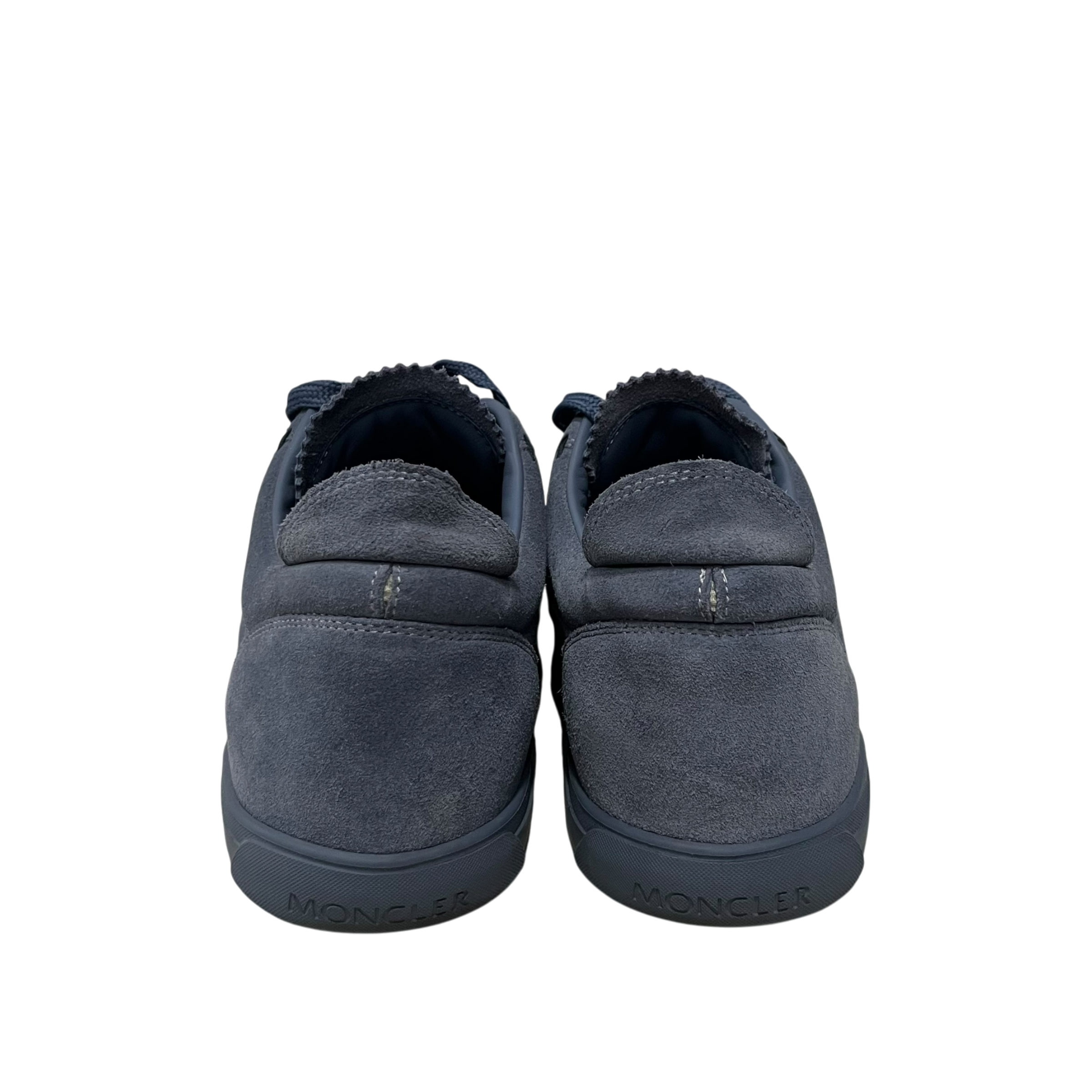 MONCLER/Low-Sneakers/EU 45/Suede/BLU/moncler blue suede shoes view 3