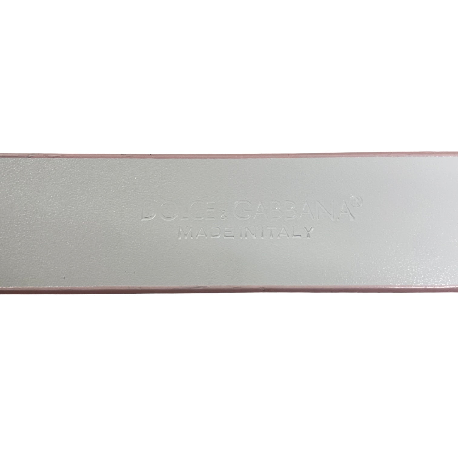 DOLCE&GABBANA/Belt/Leather/PNK/L's/LOVE LOVE LOVE GOLD view 3