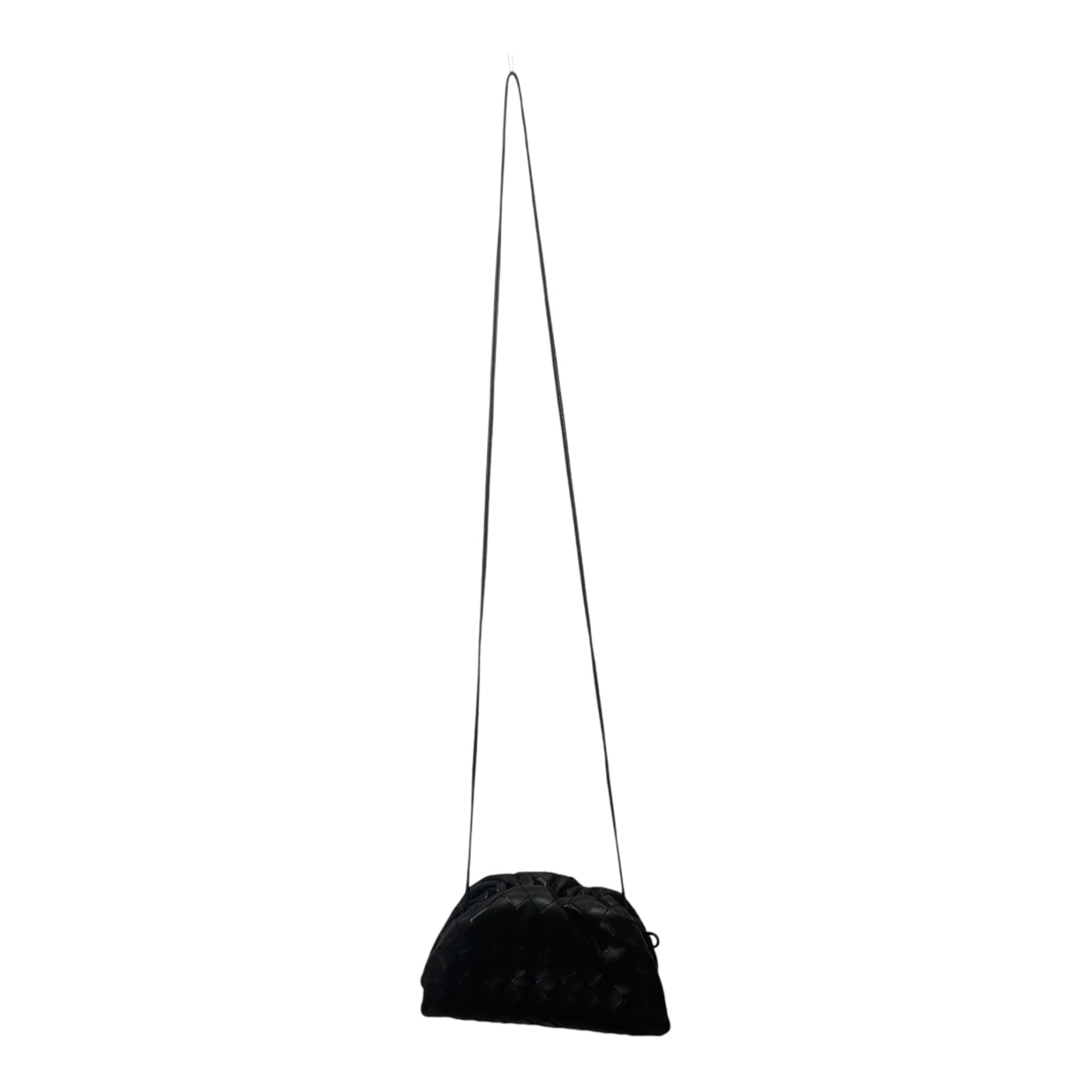 BOTTEGA VENETA/Cross Body Bag/Leather/BLK/09824736V view 2