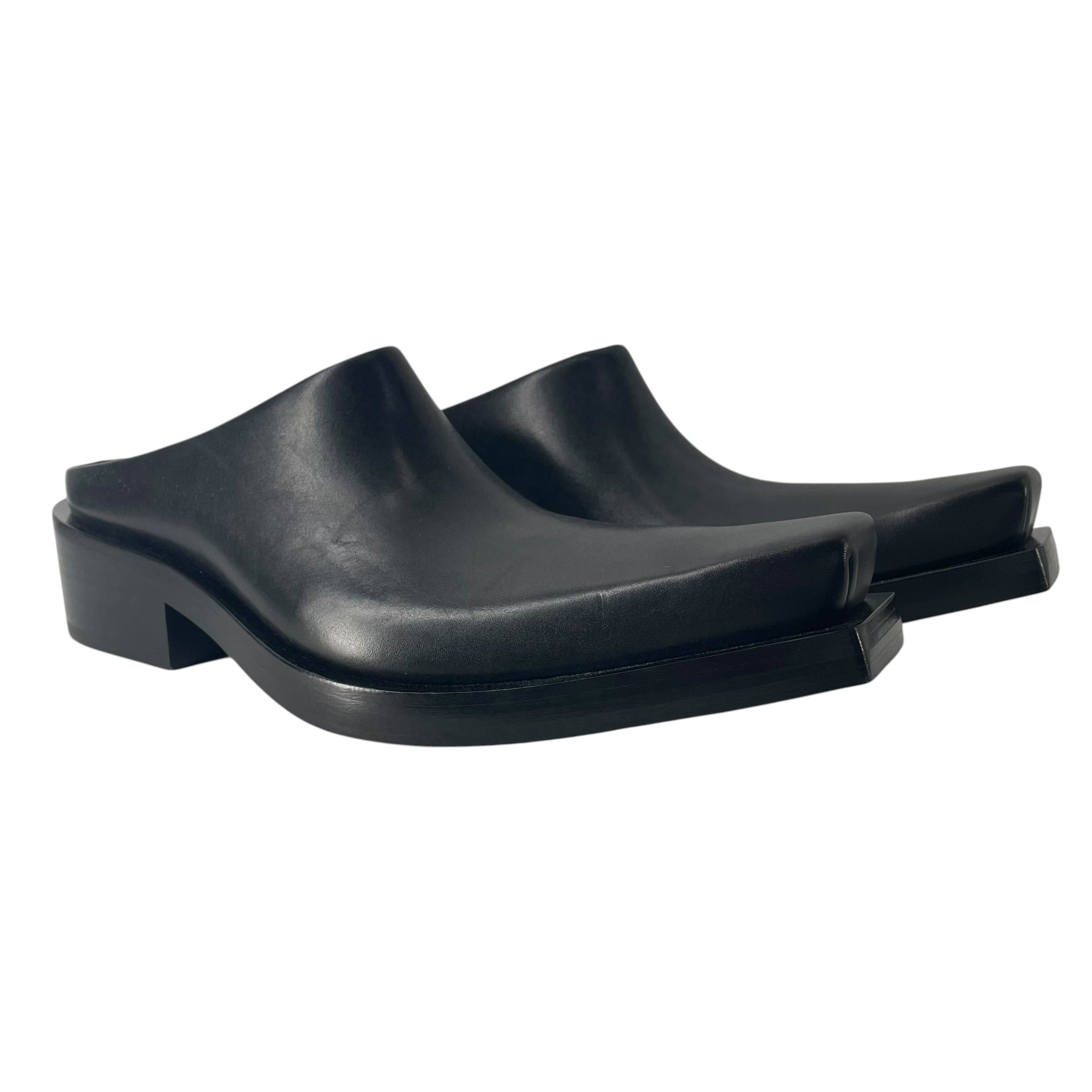 BALENCIAGA/Dress Shoes/EU 43/Leather/BLK/Slip-on/SANTIAGO MULE BNWT view 3