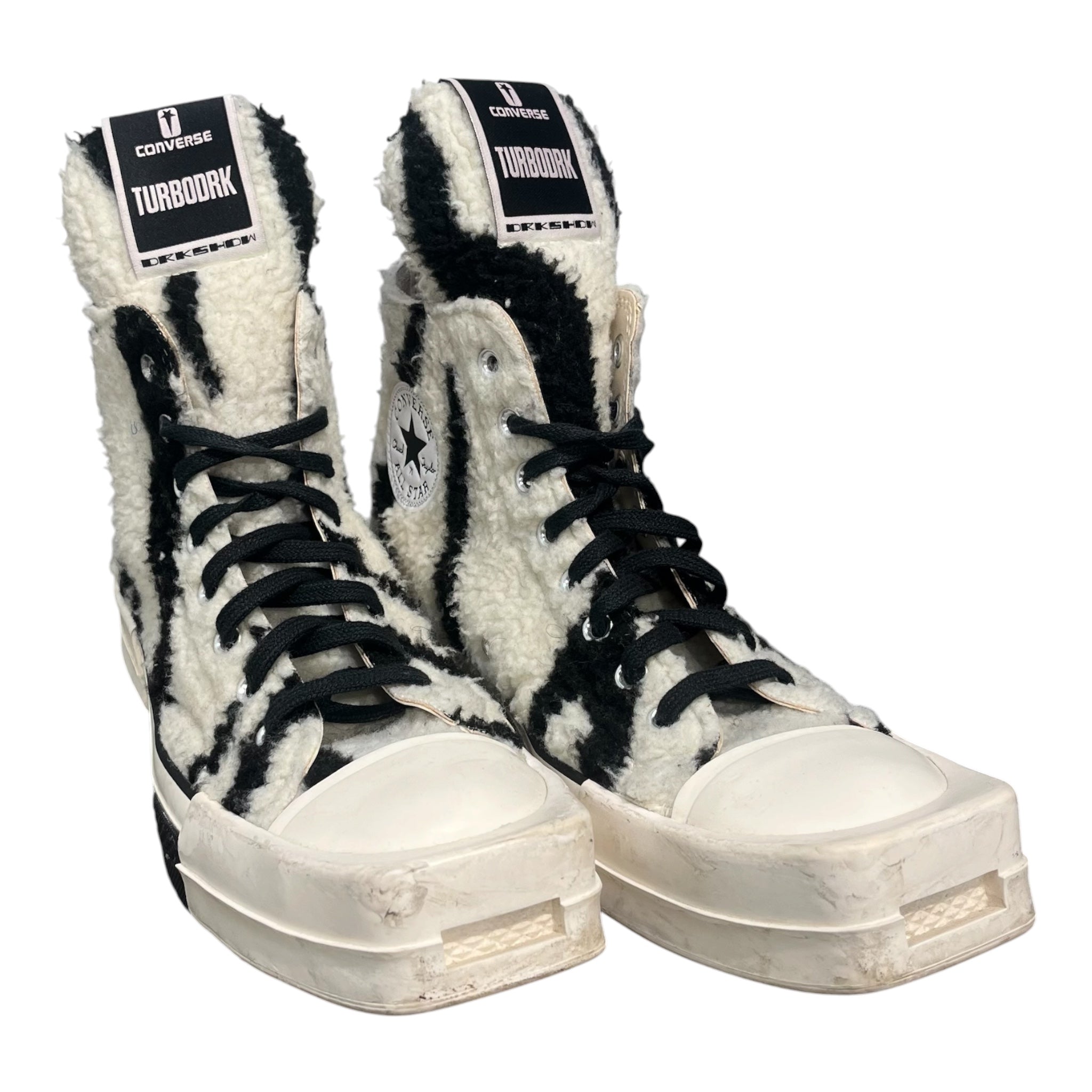 CONVERSE/RICK OWENS DRKSHDW/Hi-Sneakers/US 10/WHT/CHUCK HIGH view 1