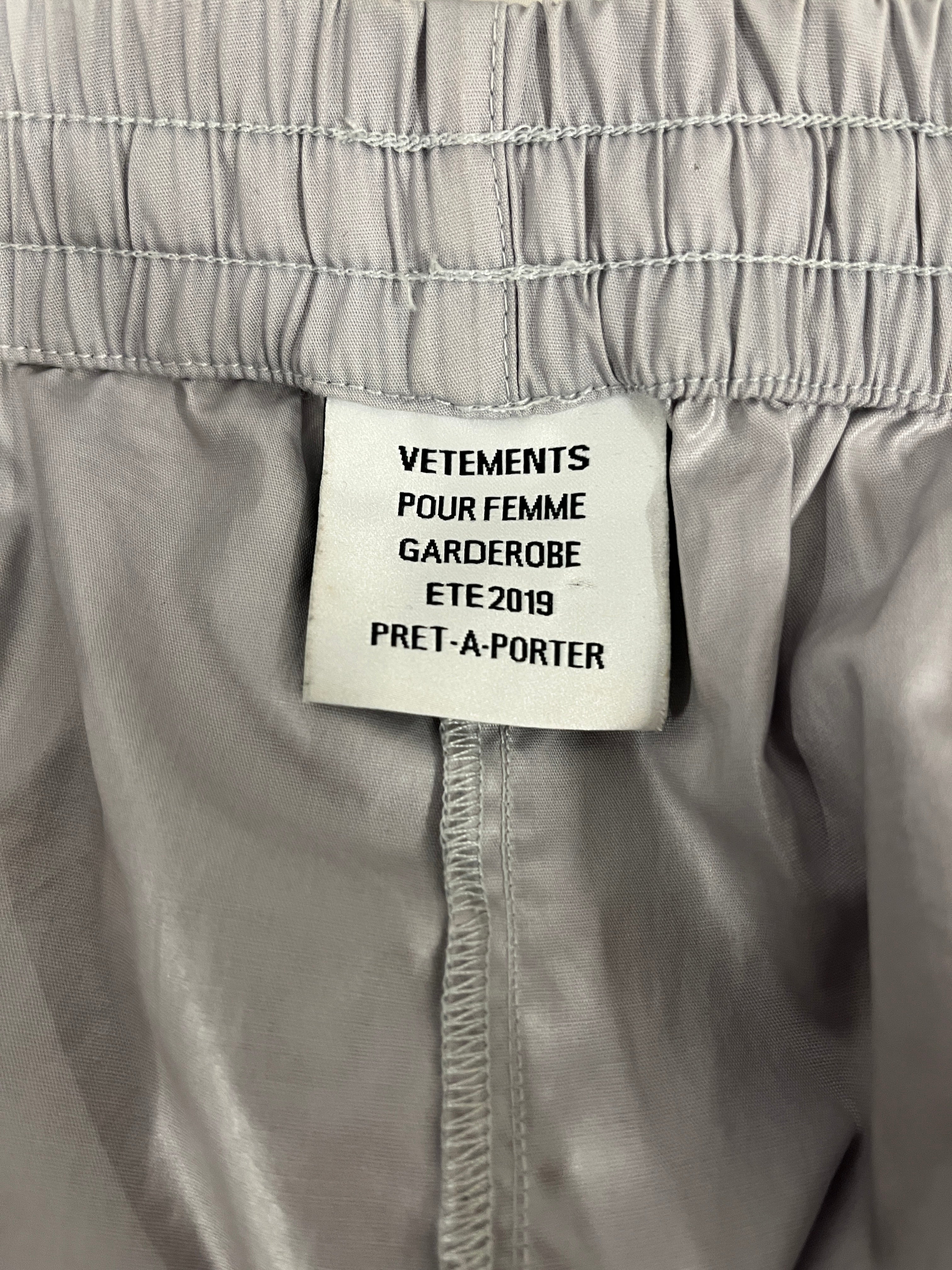 VETEMENTS/Pants/L/GRY/PNK & WHT BOTTOM view 3
