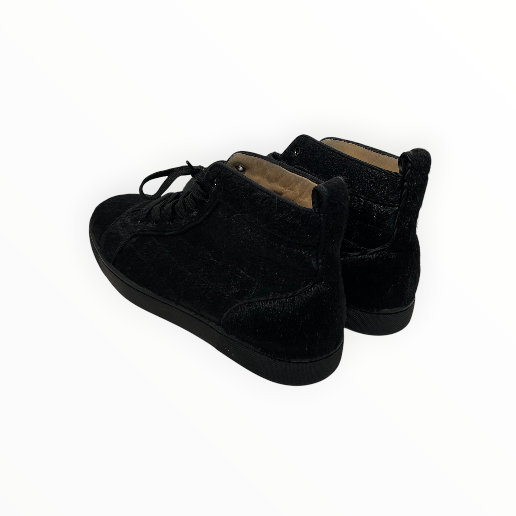 Christian Louboutin/Hi-Sneakers/EU 43.5/Acrylic/BLK/ view 2