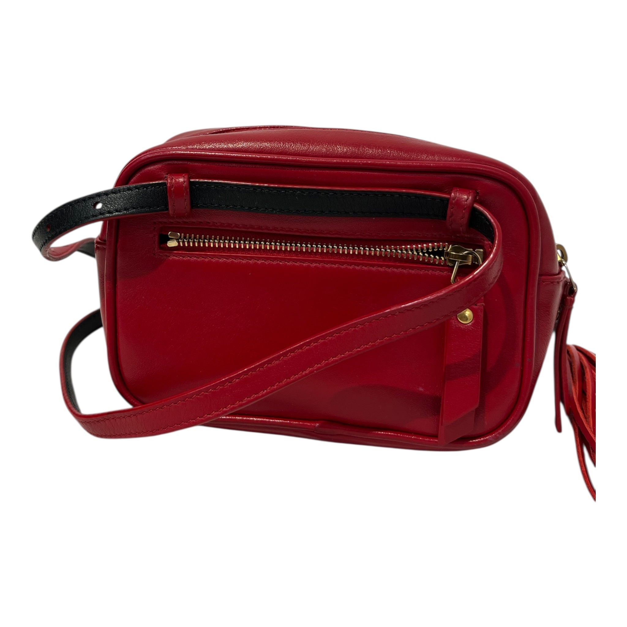 YVES SAINT LAURENT/Cross Body Bag/Leather/RED/GLT5348170619 lou camera view 2