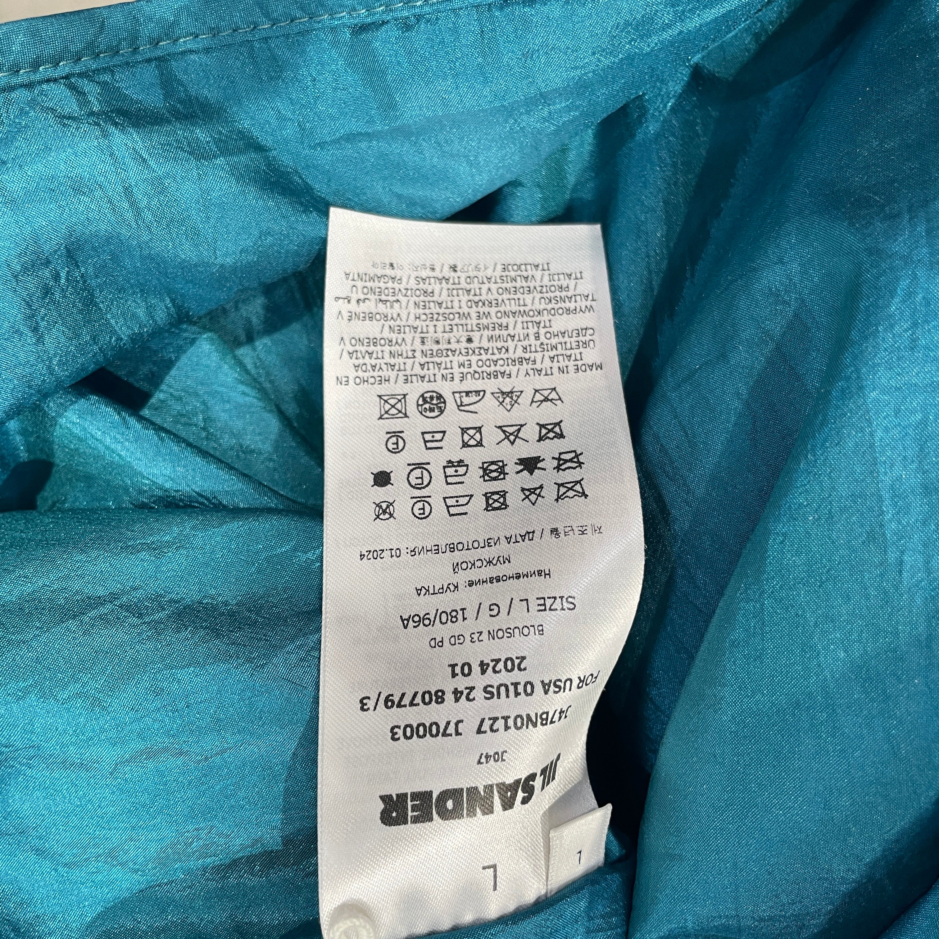 JIL SANDER/Jacket/L/Nylon/GRN/Canvas Padded Blouson view 4