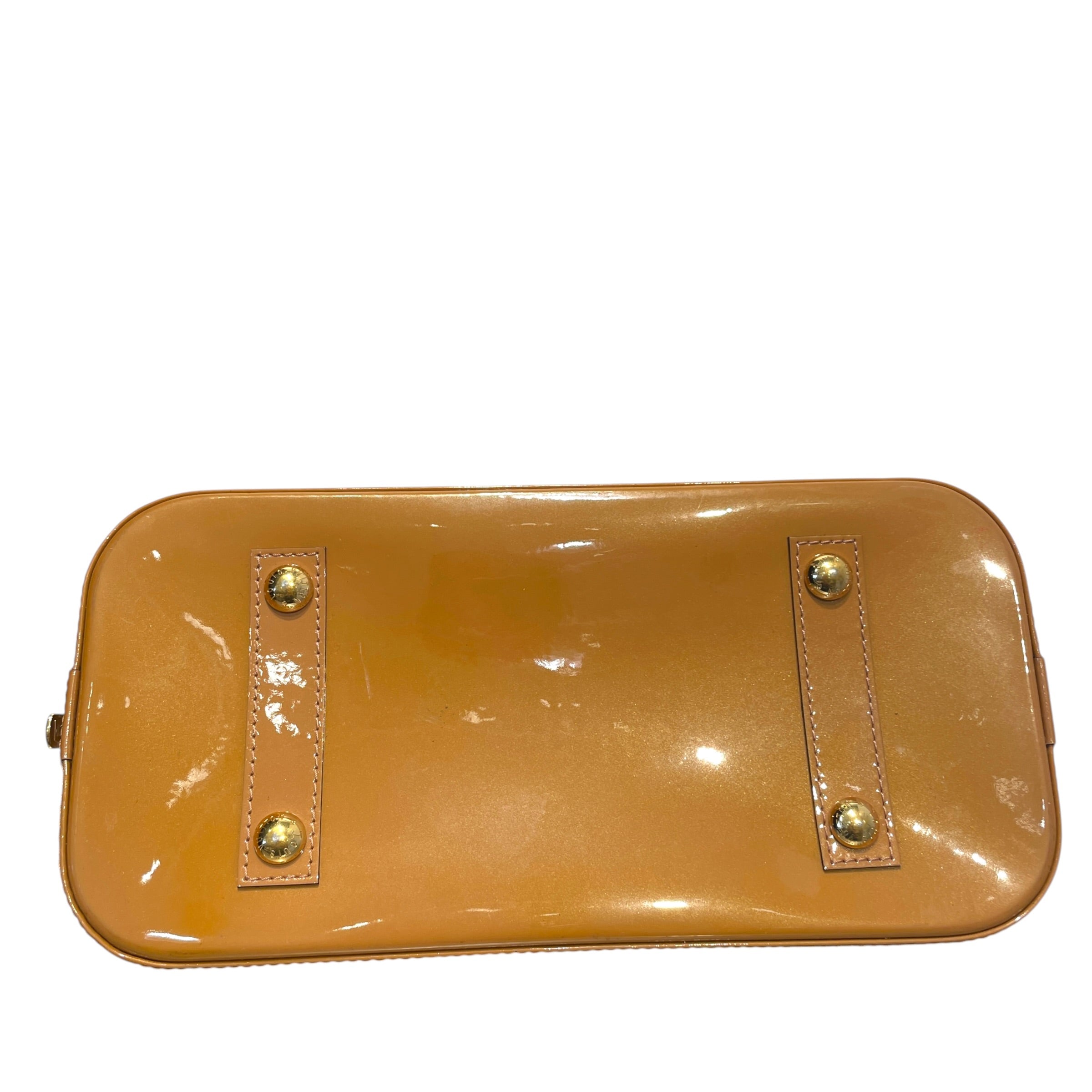 LOUIS VUITTON/Hand Bag/Monogram/Leather/CML/Monogram Vernis Alma PM Bag view 5