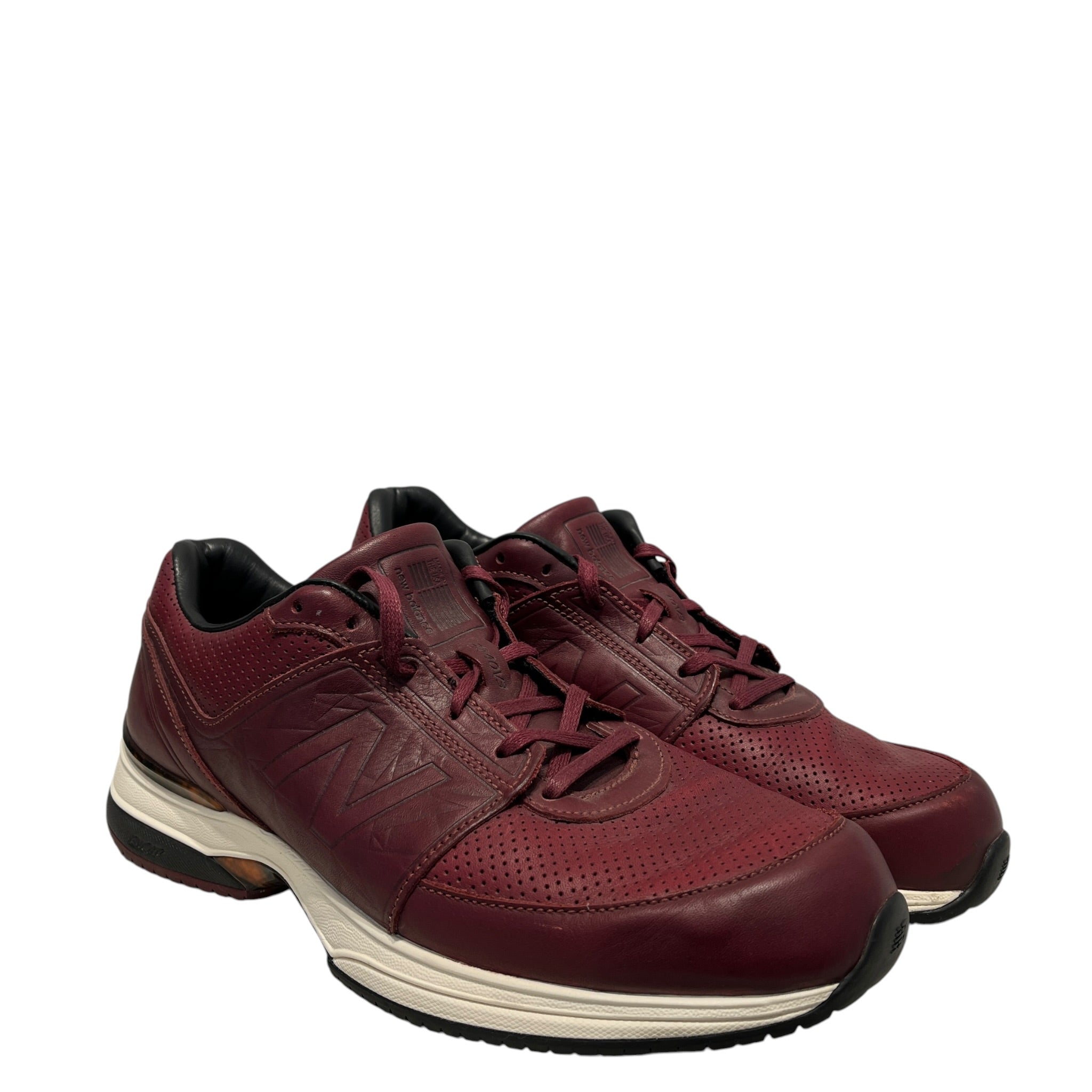 NEW BALANCE/Low-Sneakers/US 12.5/Leather/BRD/2040v3 oxblood HANDMADE view 1