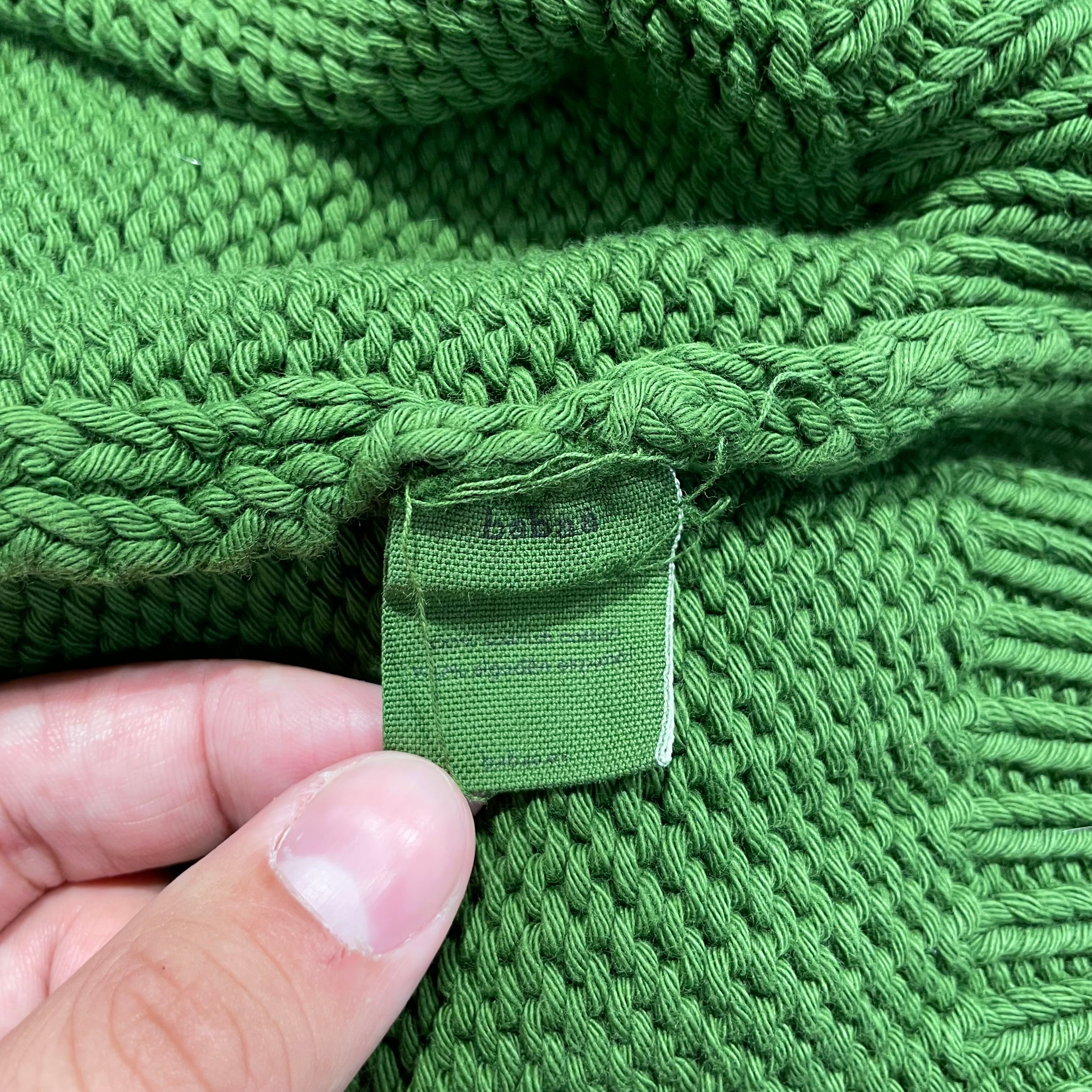 babaa/Heavy Sweater/OS/Cotton/GRN/babaa jumper no16 pine view 4