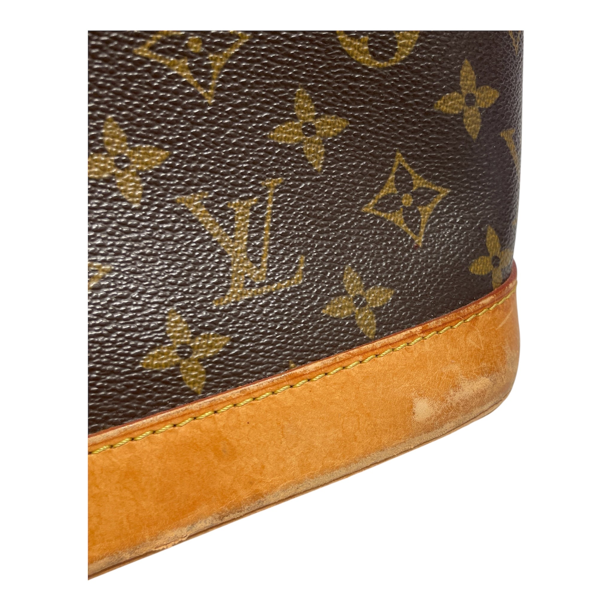LOUIS VUITTON/Hand Bag/Monogram/Leather/BRW/ALMA PM view 4