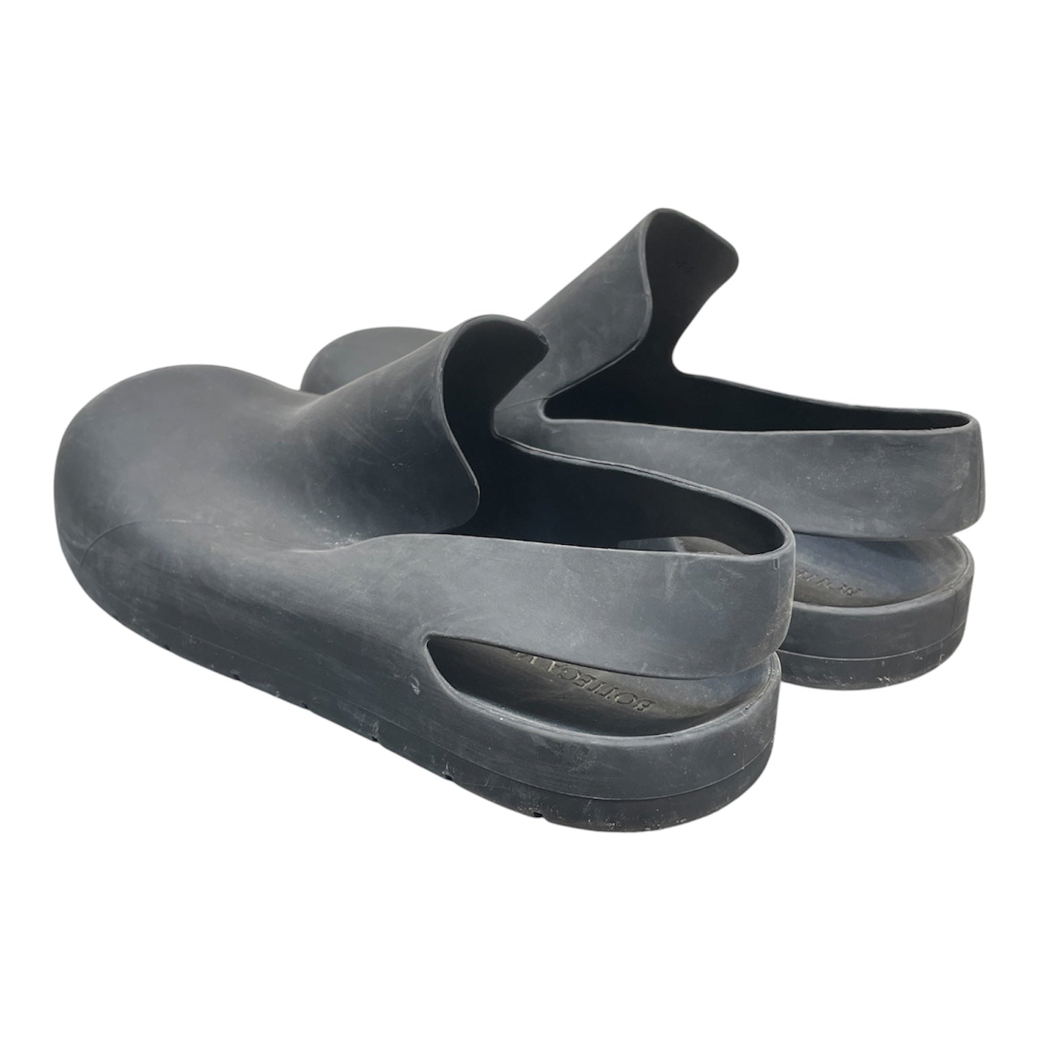 BOTTEGA VENETA/Shoes/EU 44/BLK/rubber clog mules view 2
