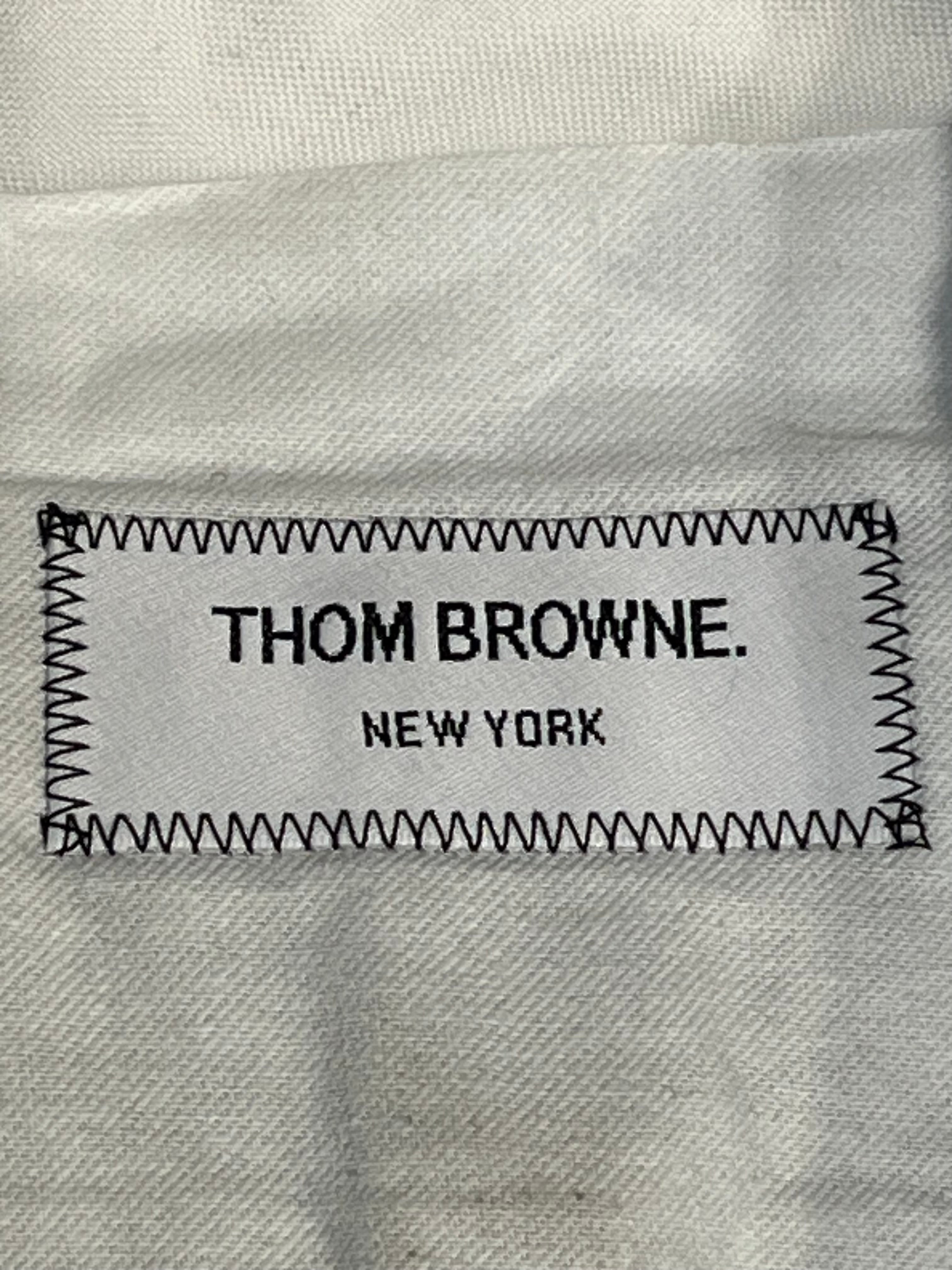 THOM BROWNE. NEW YORK/Cargo Pants/3/Cotton/KHK/cargo pockets view 3