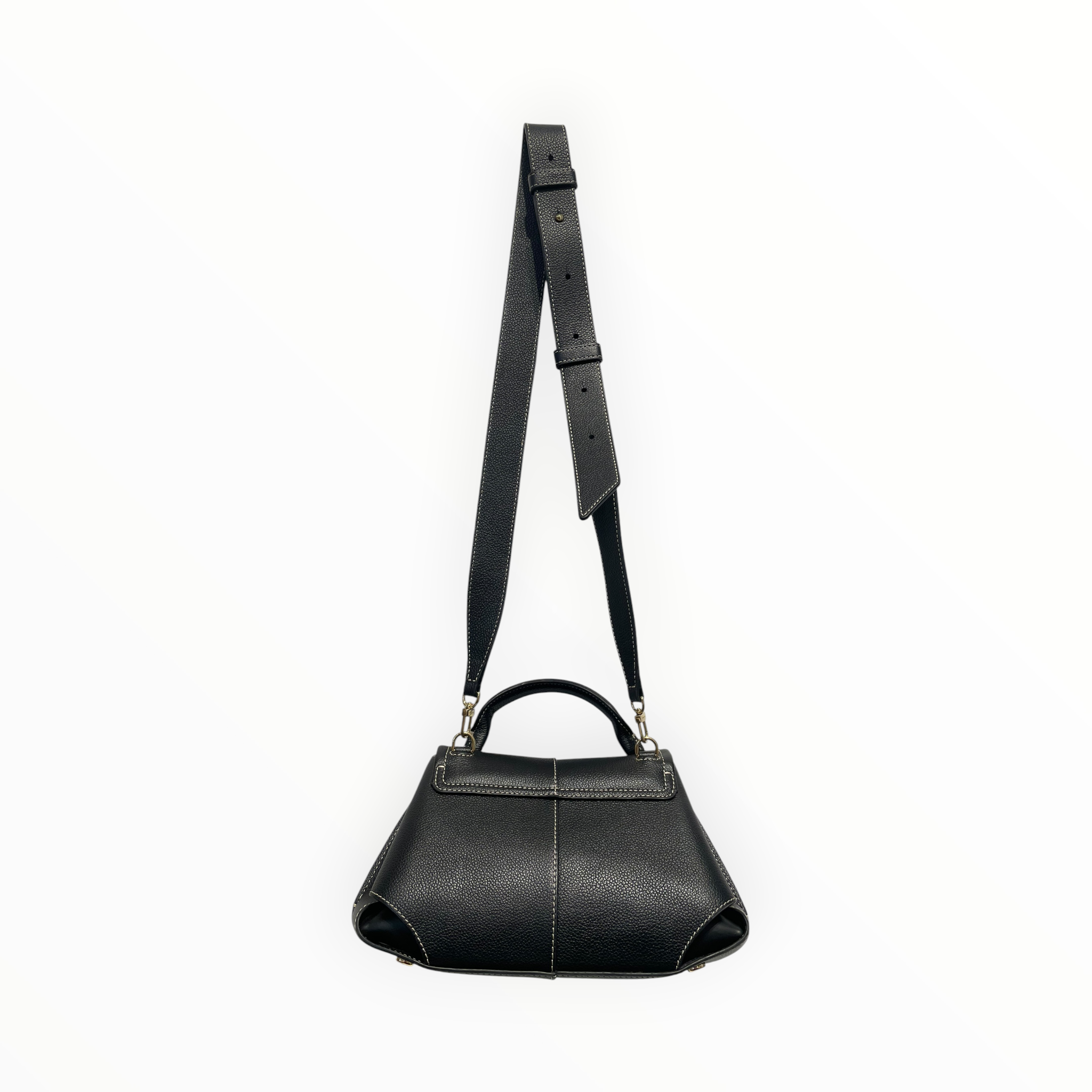 POLENE/Hand Bag/BLK/LIGHT COLOR TRIM view 4