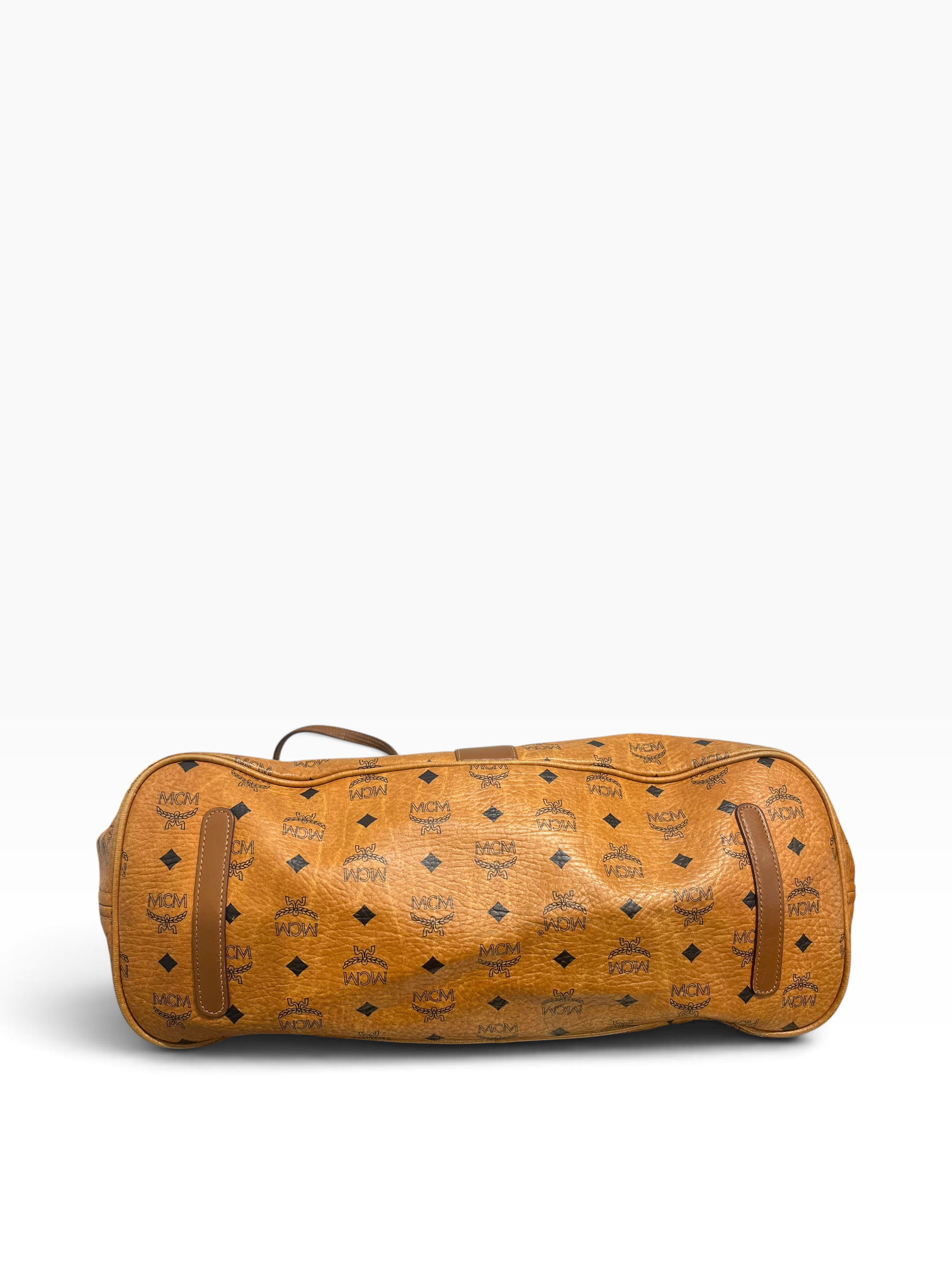 MCM/Tote Bag/Monogram/Leather/BRW/reversible view 3