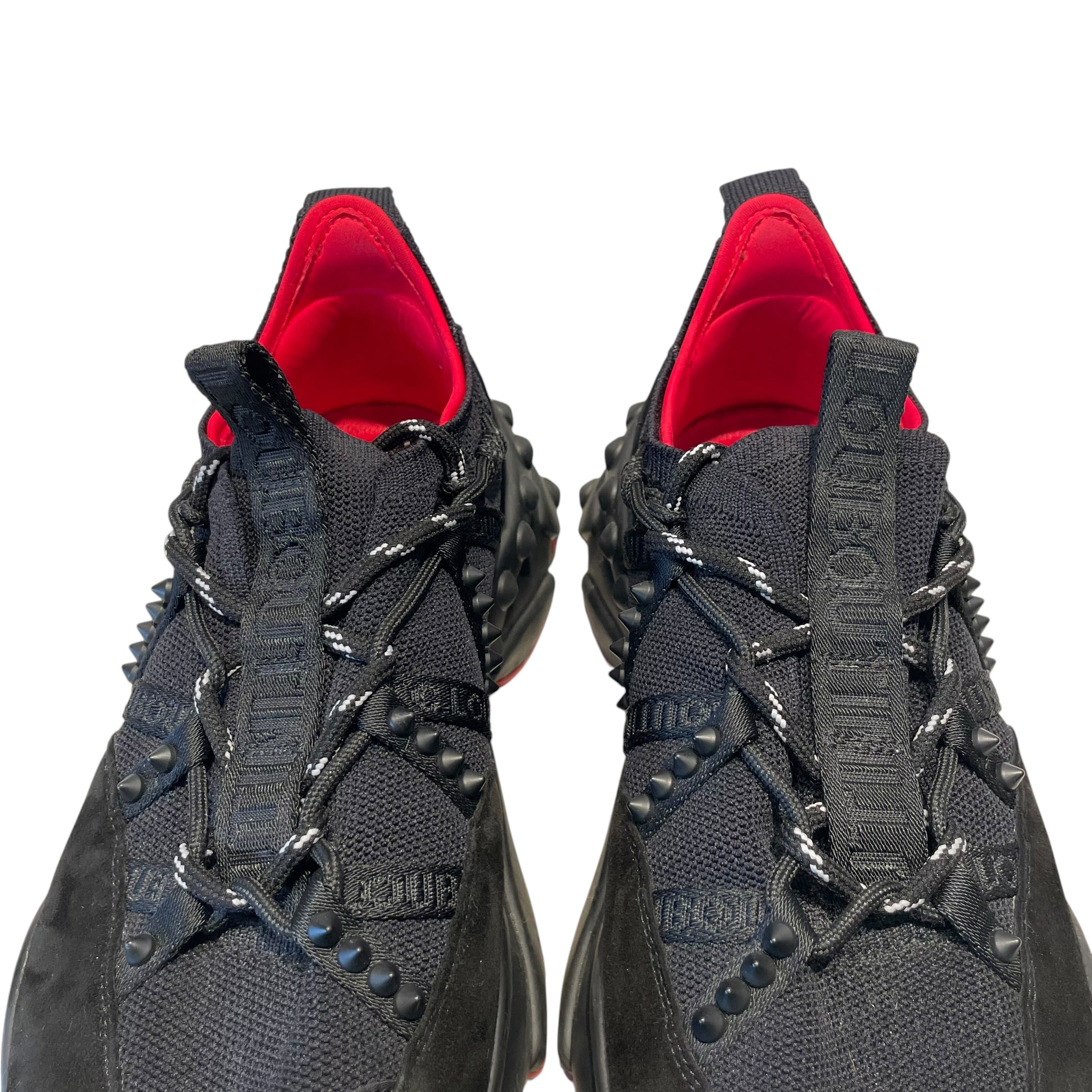 Christian Louboutin/Low-Sneakers/US 9.5/BLK/TRAILRUN SNEAKERS view 4