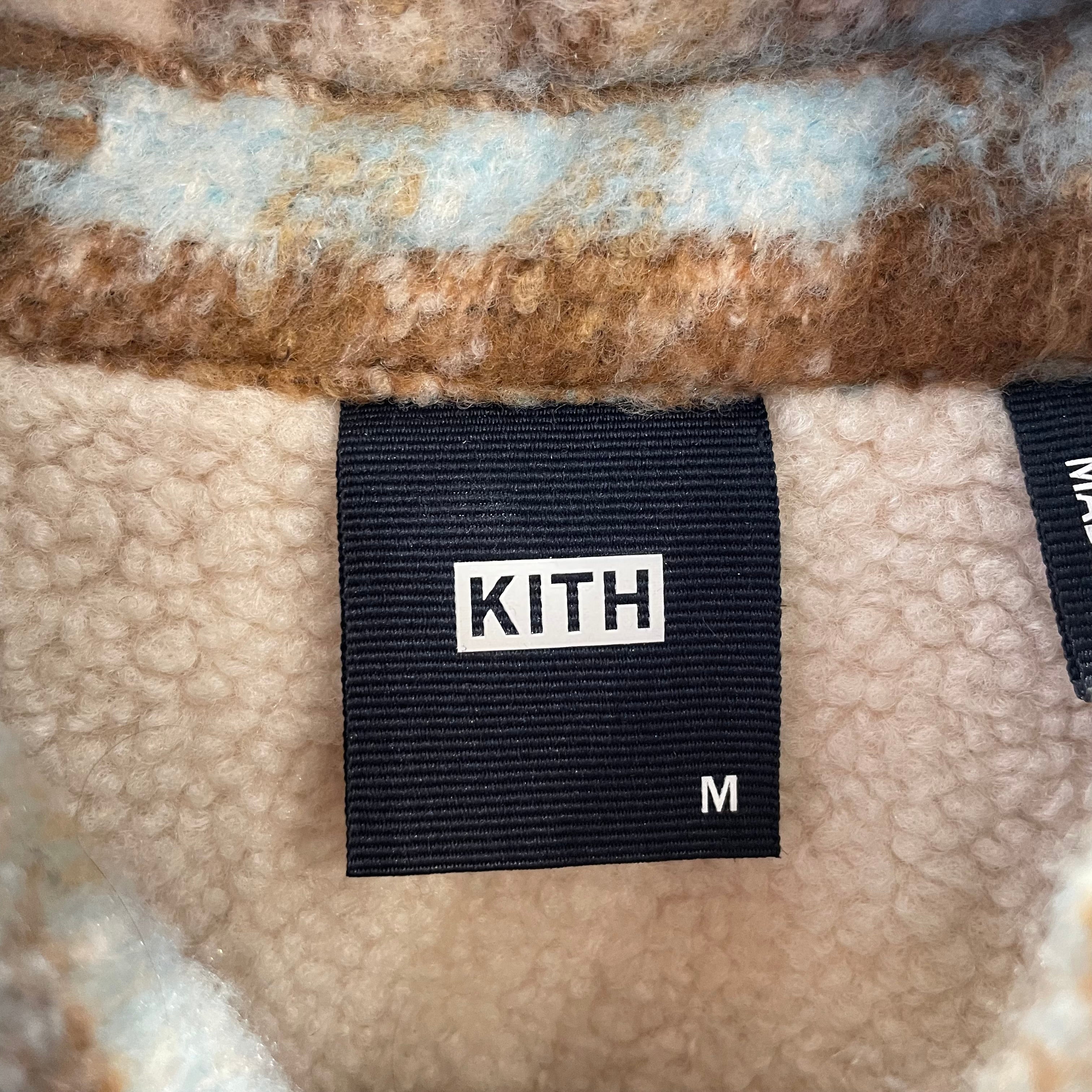 KITH/Flannel Shirt/M/Polyester/MLT/Plaid/SHERIDAN  FLEECE SHIRT view 3