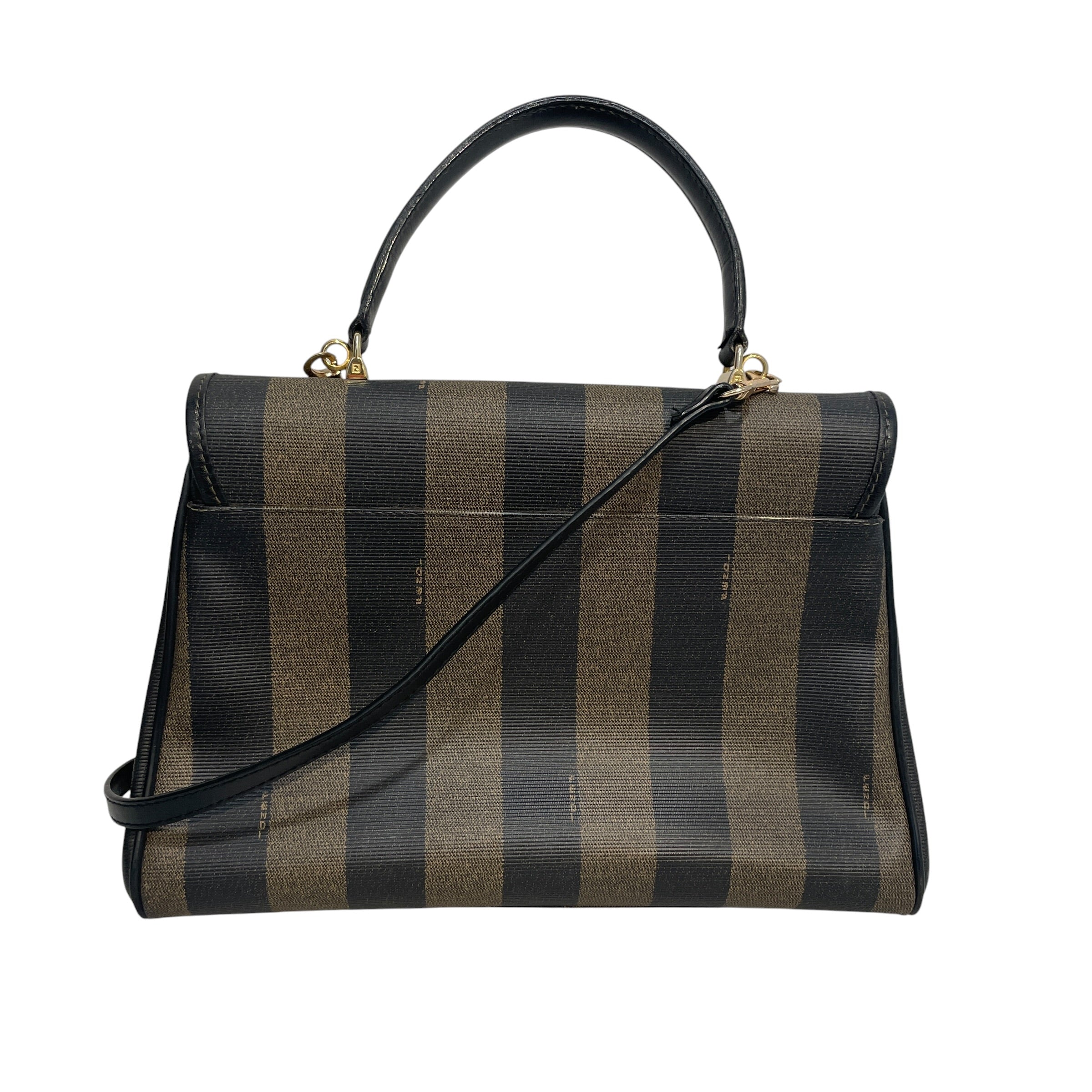 FENDI/Bag/Stripe/Leather/MLT/Pquin Top handle bag view 2