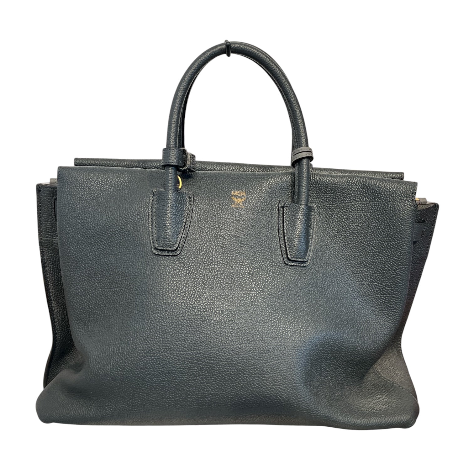 MCM/Hand Bag/Leather/GRY/Milla Medium Tote view 1