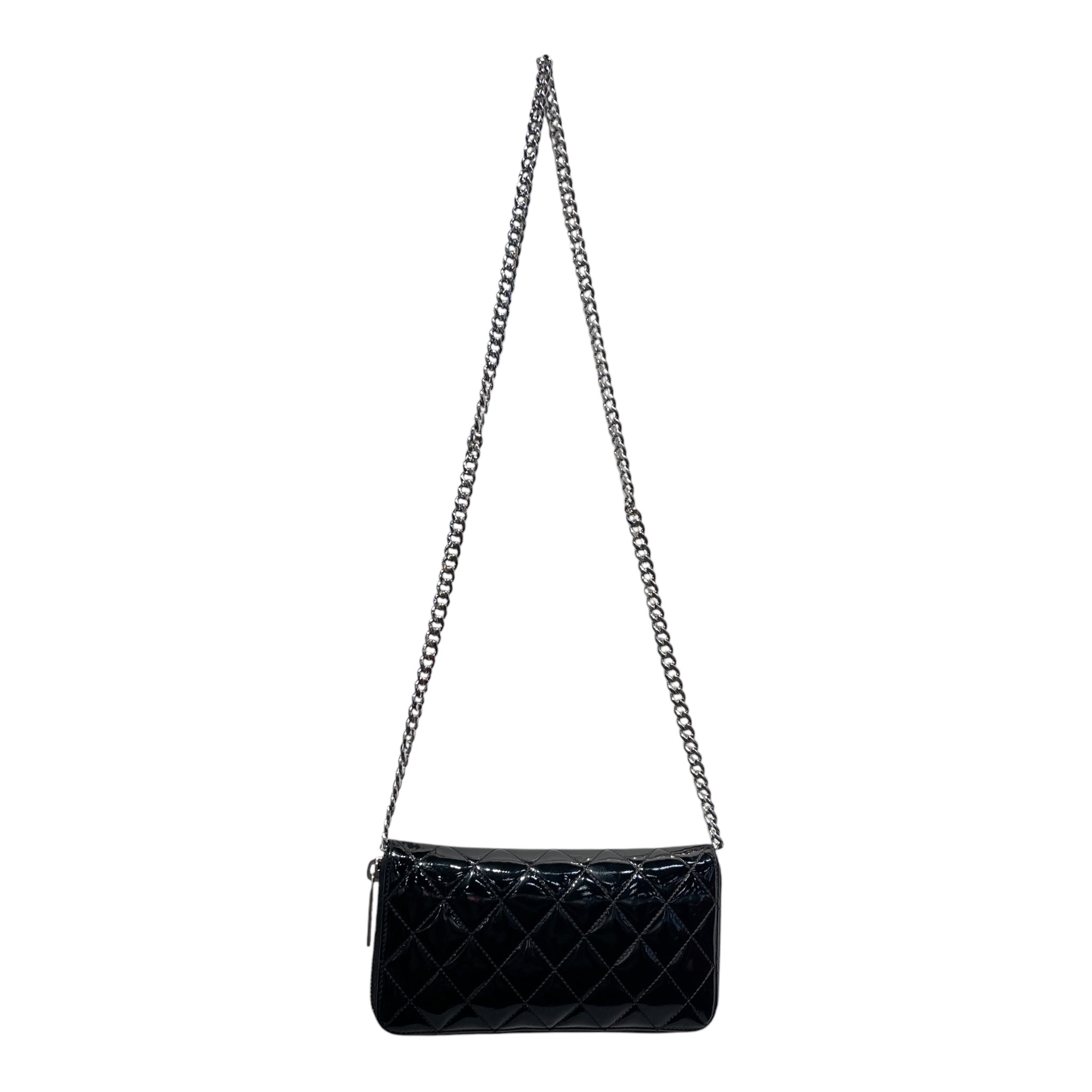 CHANEL/Wallet/Leather/BLK/L's/ view 2