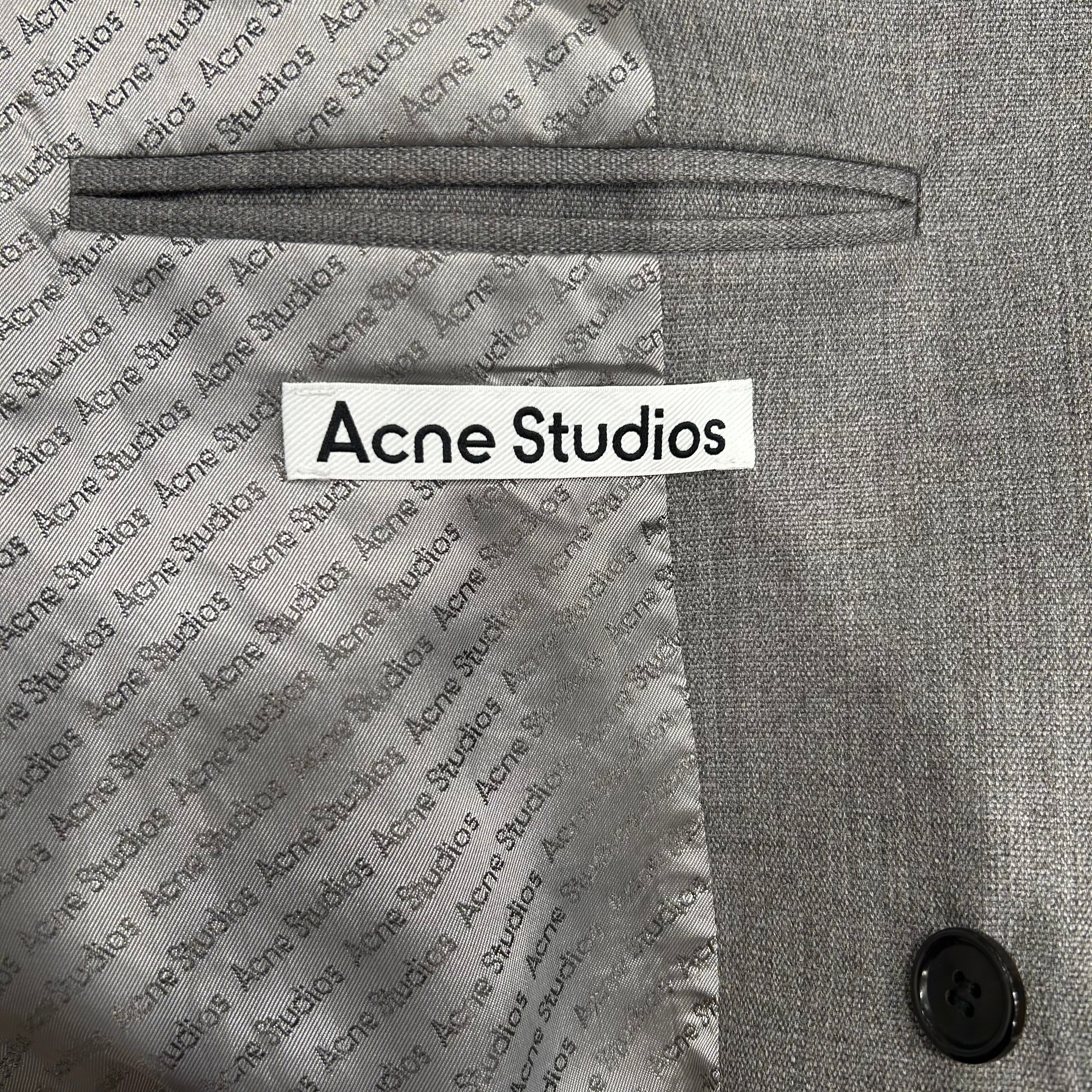 Acne Studios/Suits/50/Cotton/GRY/2 button view 5