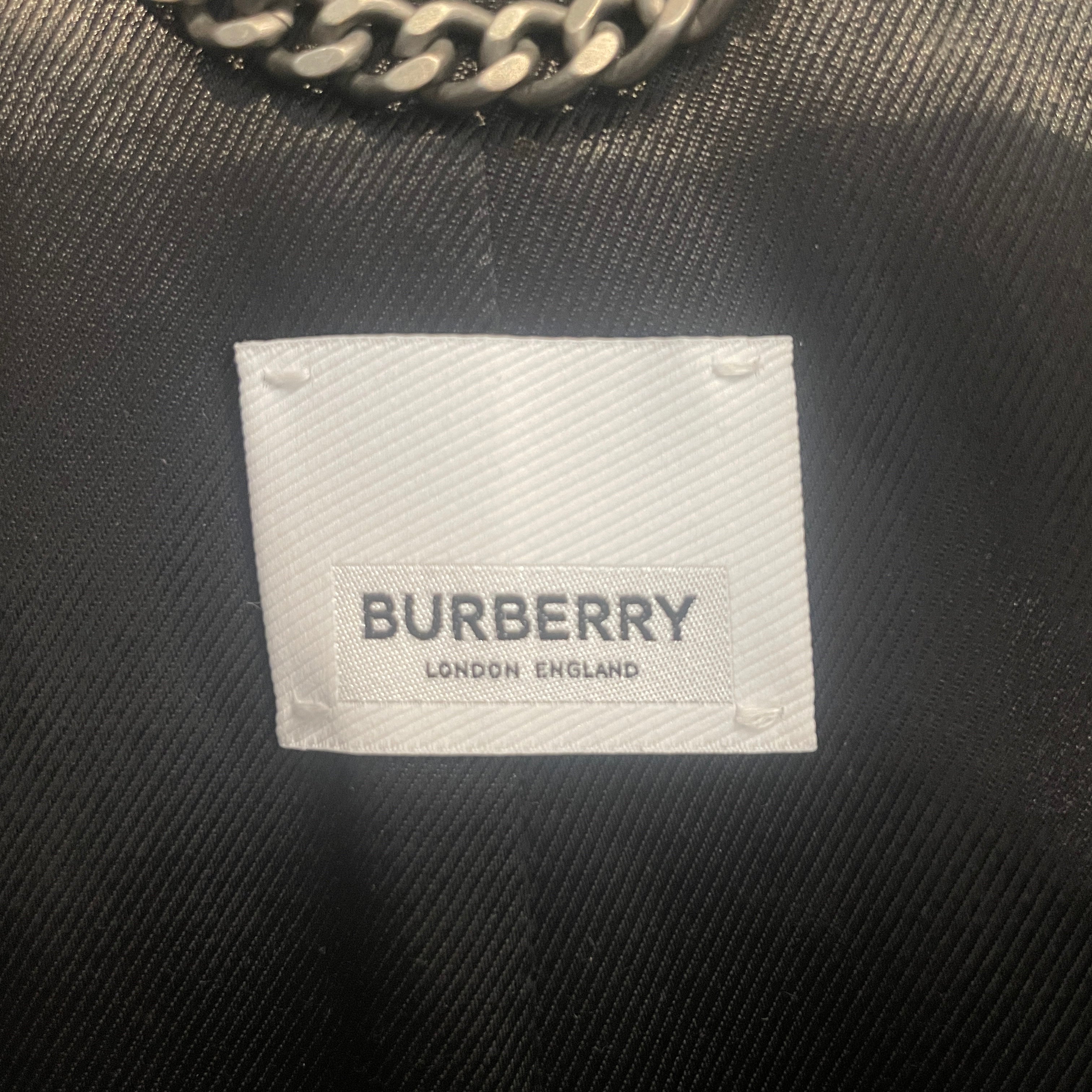 BURBERRY/Coat/46/Wool/GRN/Car Coat FW21 view 3