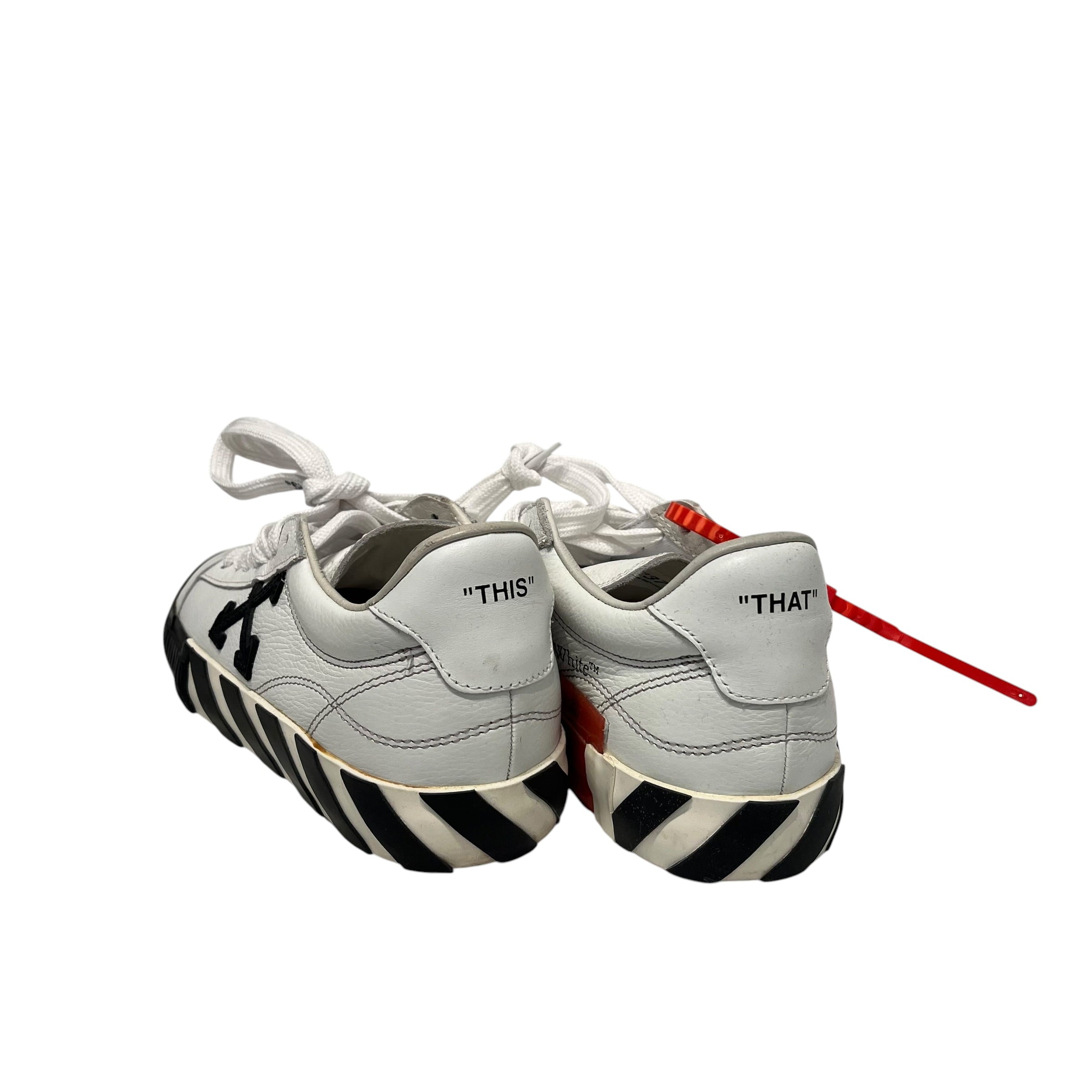 OFF-WHITE/Low-Sneakers/EU 37/Leather/WHT/ view 2