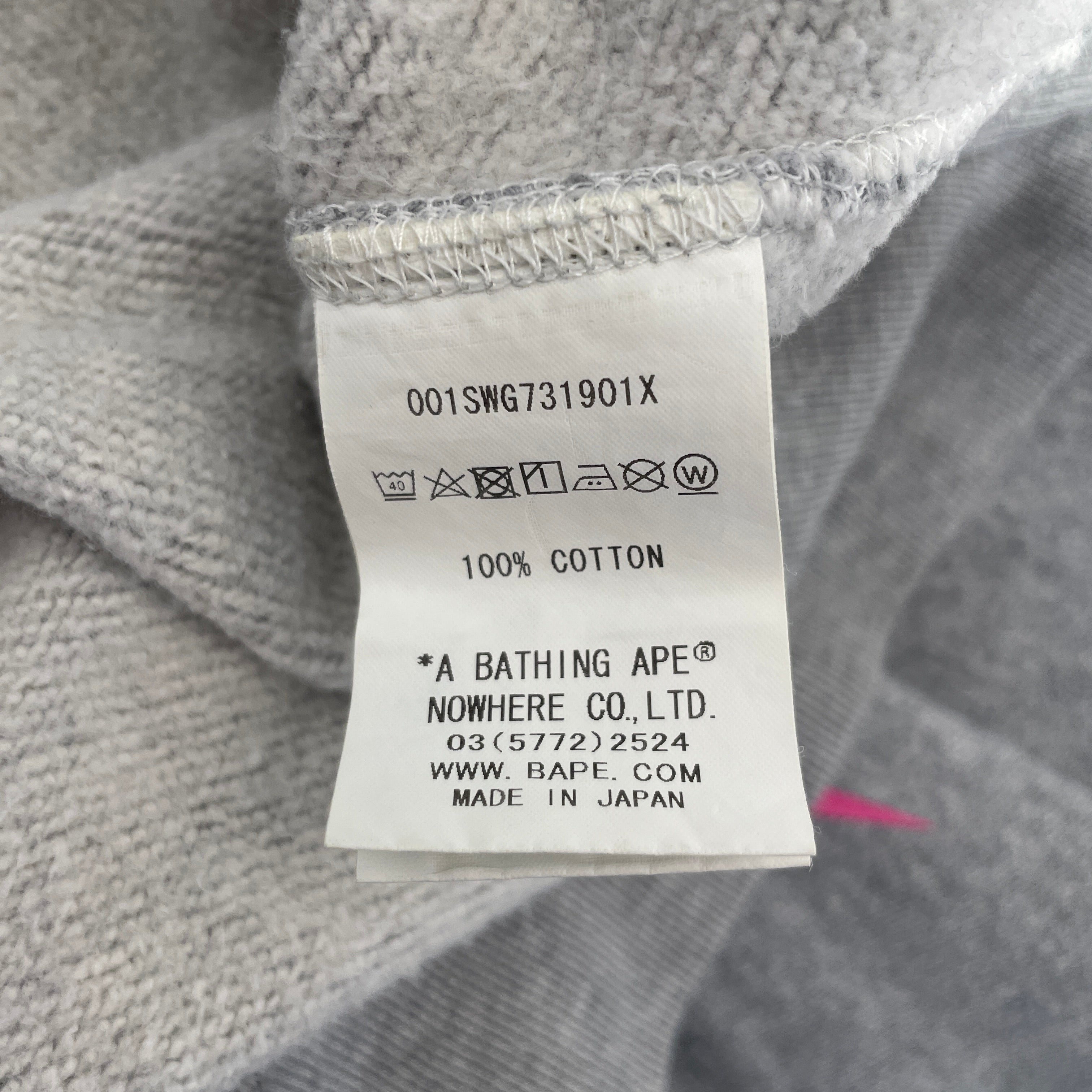 A BATHING APE/Sweater/XXXL/Cotton/GRY/CUDI view 4