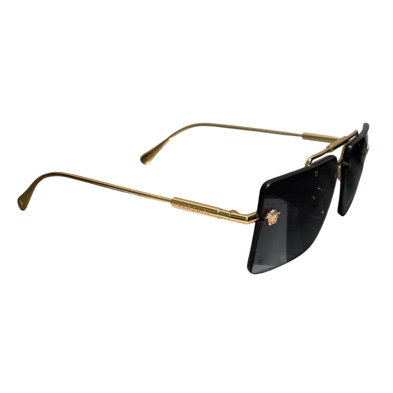 VERSACE/Sunglasses/Metal/GLD/Rimless/L's/MOD 2245 Gold Frame view 2