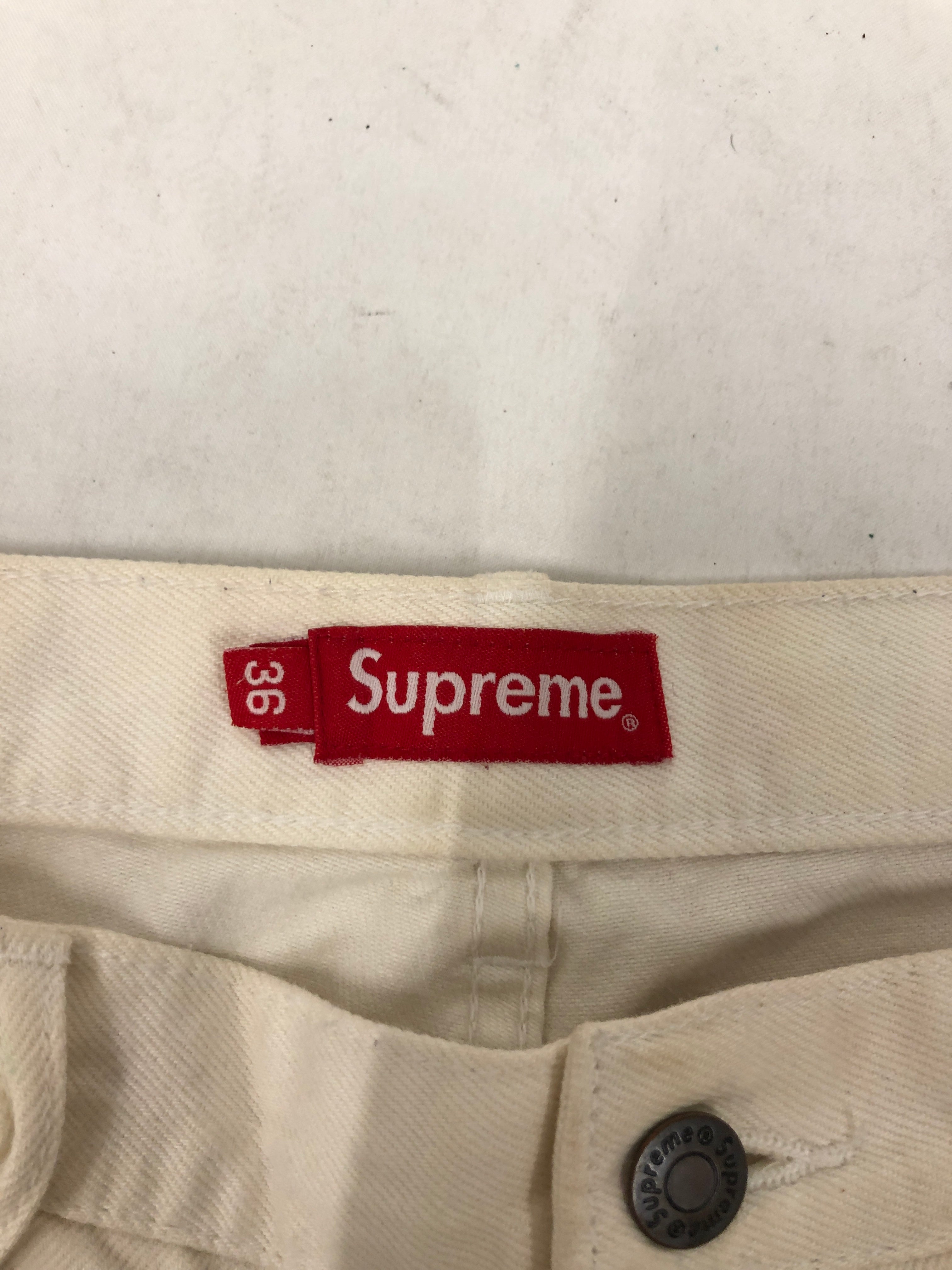 Supreme/Pants/36/Cotton/WHT/All Over Print/DAIDO MORIYAMA PRINT view 3