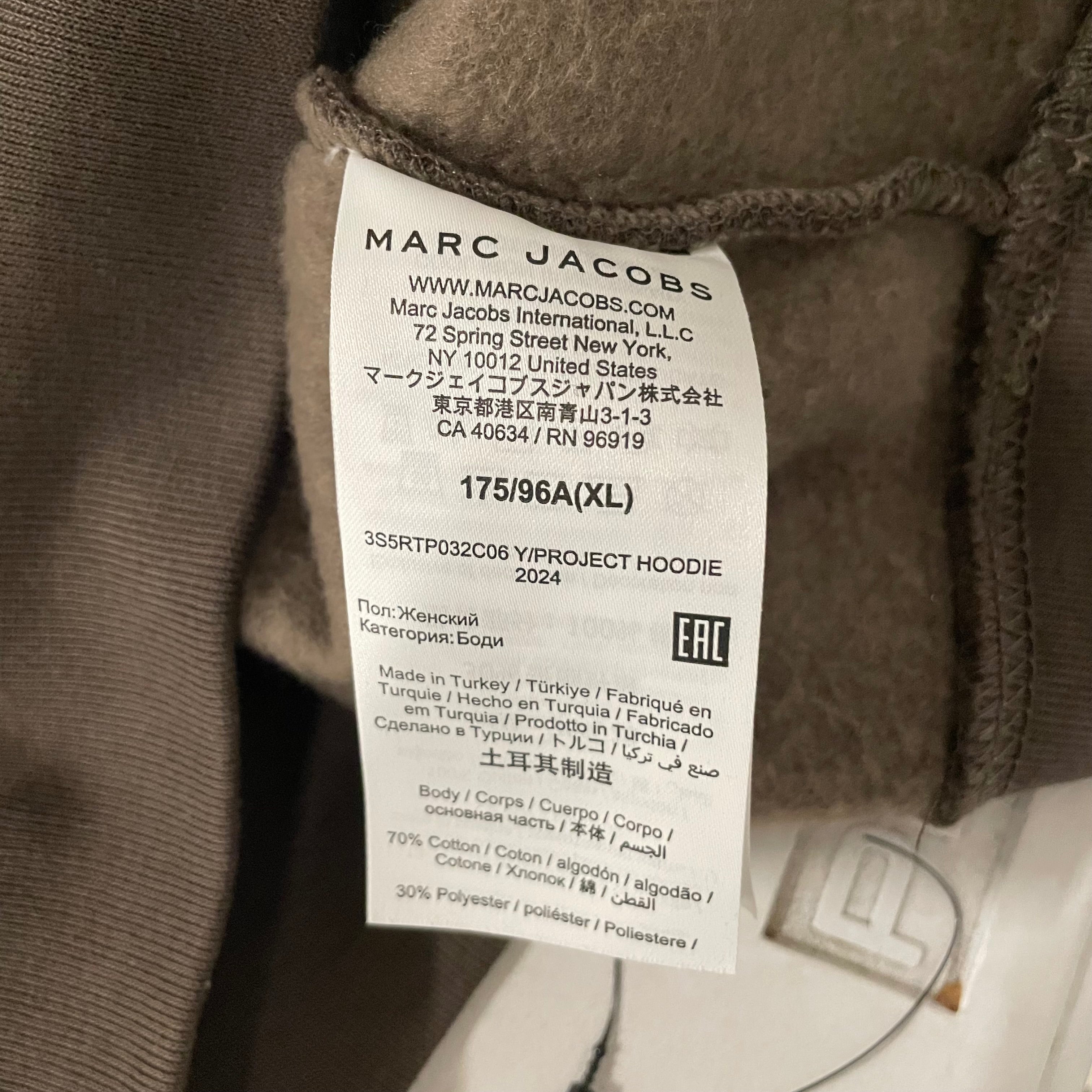 Y/PROJECT/MARC JACOBS/Sweatshirt/XL/Graphic/Cotton/GRY/Y PROJECT BY MARC JACOBS view 4
