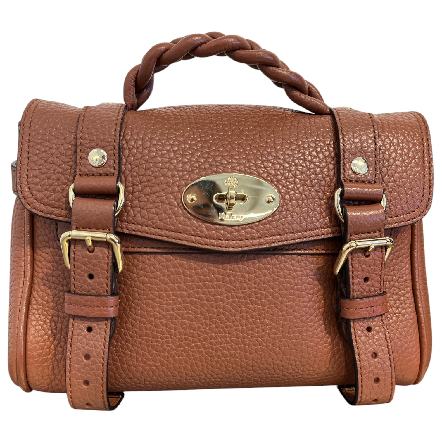 MULBERRY/Hand Bag/Leather/BRW/MINI ALEXA view 1