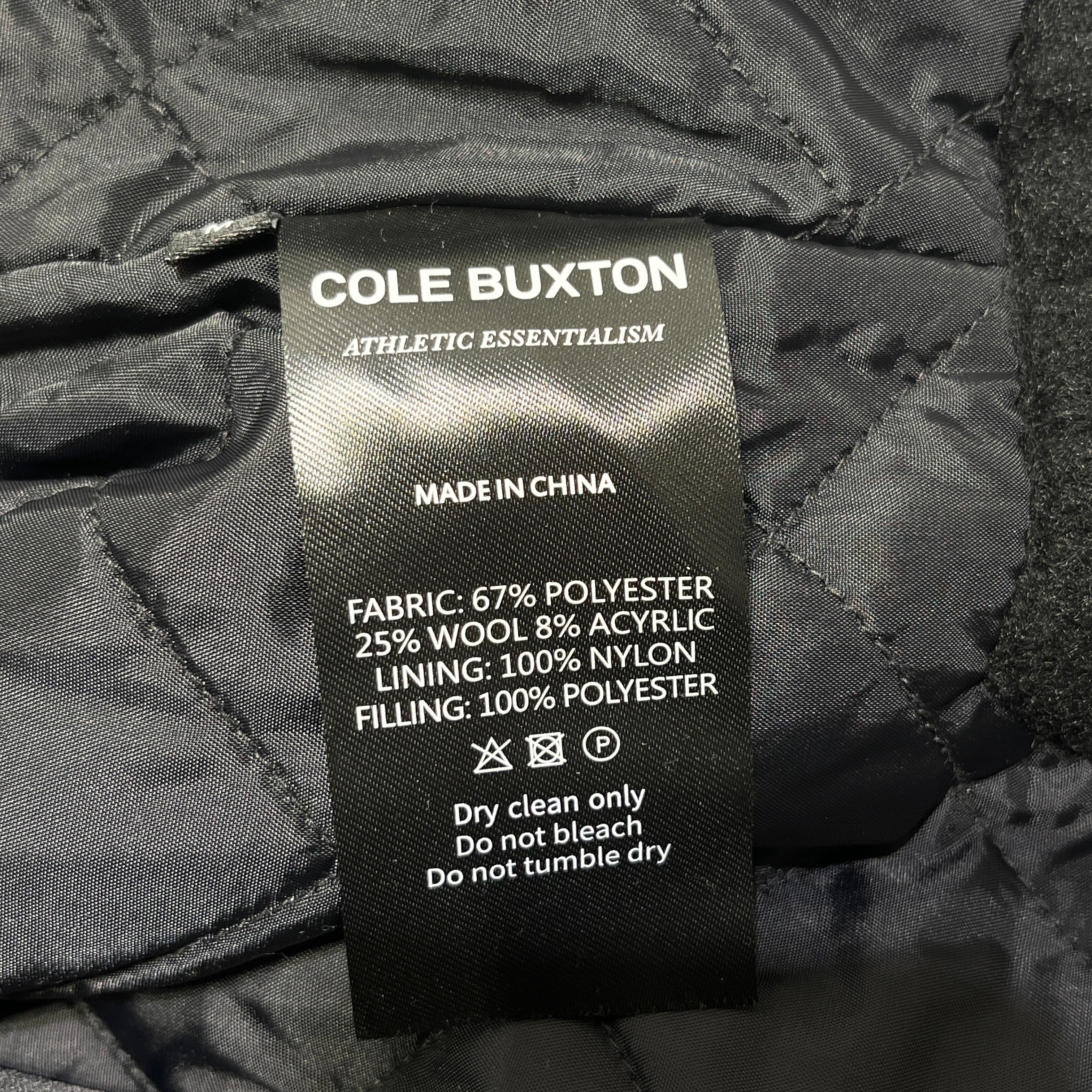 COLE BUXTON/Coat/M/Wool/BLK/ view 4