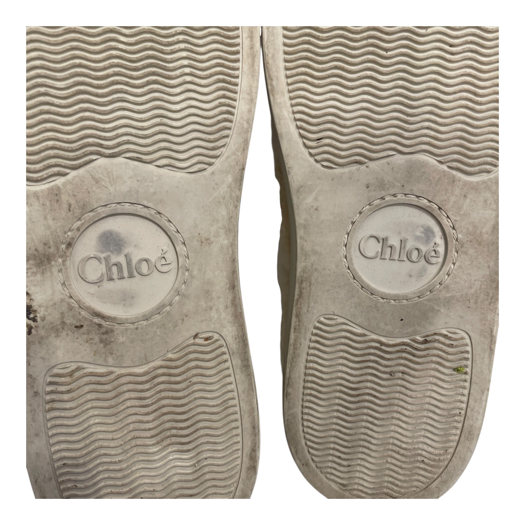 Chloe/Low-Sneakers/EU 38/CRM/SHERPA SLIP ONS view 5