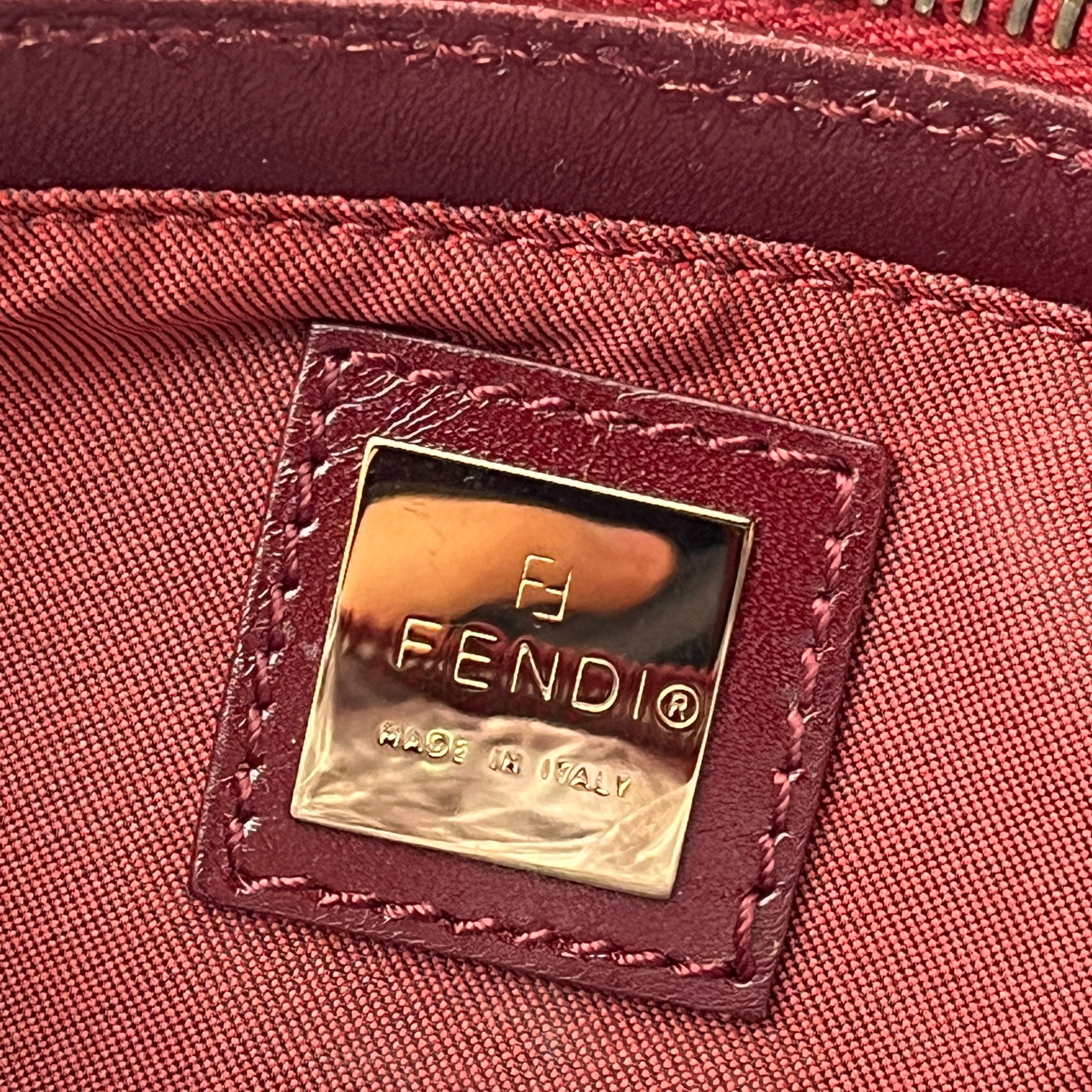 FENDI/Hand Bag/Corduroy/RED/ view 4